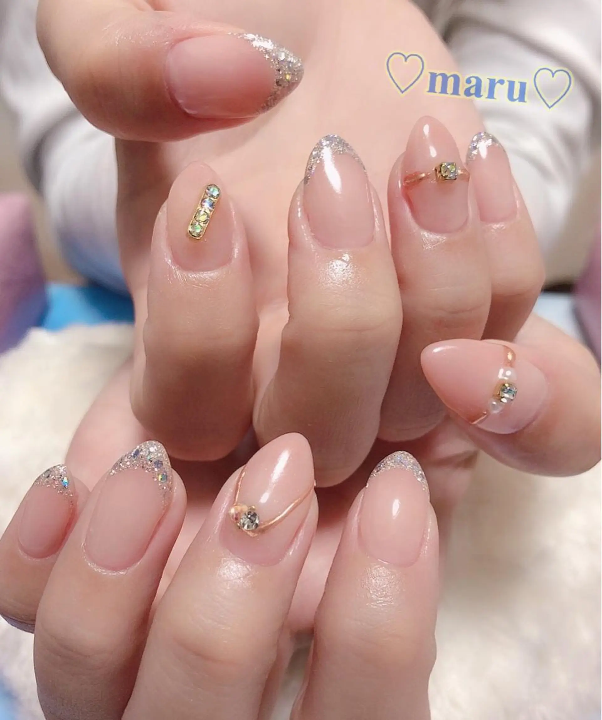 ネイル ハンドネイル フットネイル まるみ♡7/1〜値上 げ致します(>_<)のその他イメージ