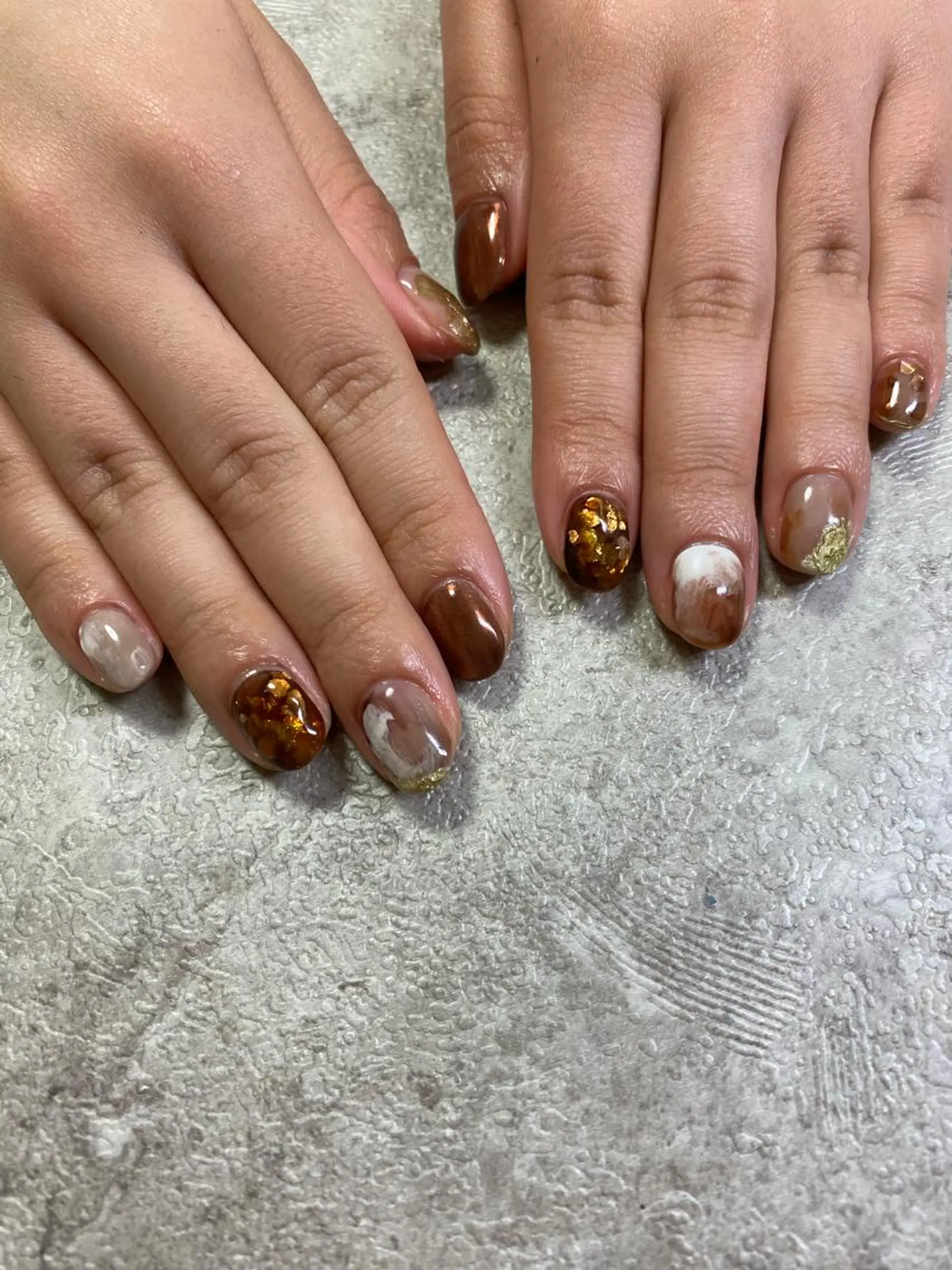 ネイル ハンドネイル 【LINON】 airiのネイルデザイン