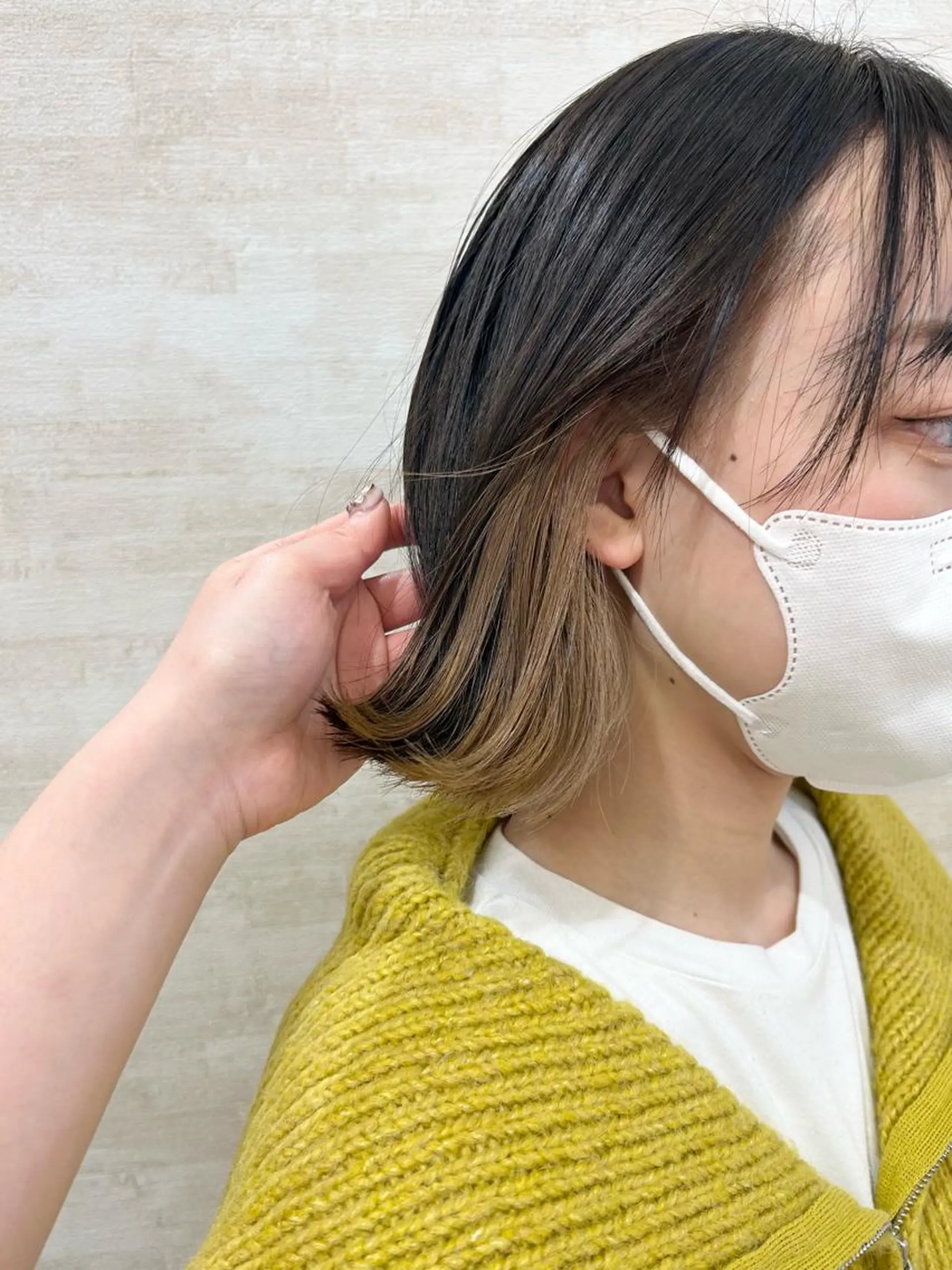 ショート カラー ヘアアレンジ 髪質改善&艶感カラー 🪄岡井美結のヘアスタイル