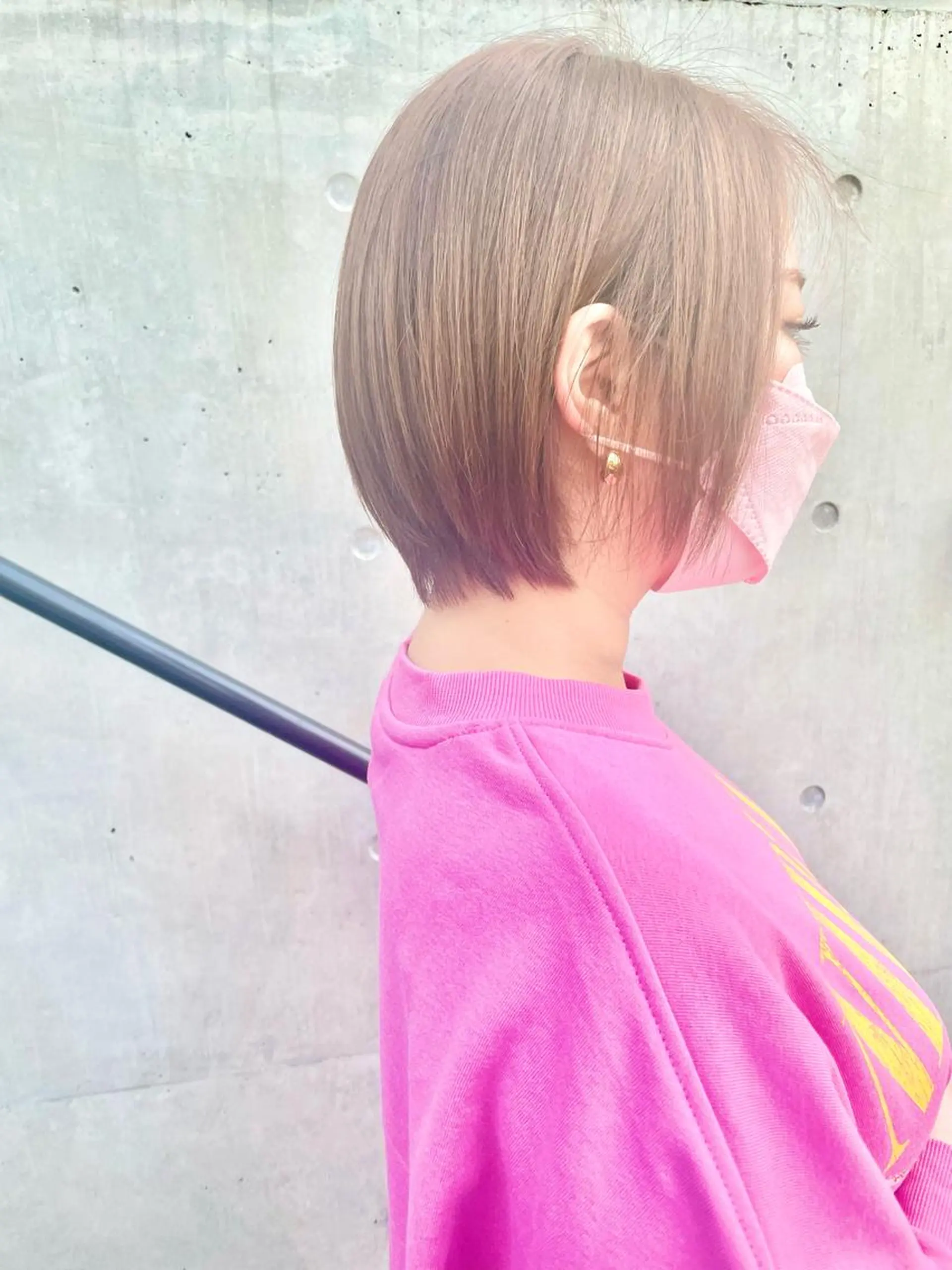 ショート カラー ショートボブ ハンサムショート アディクシーカラー イヤリングカラー ハイライトカラー カット ヘアカラー トリートメント ショートボブ髪質改善 縮毛矯正のプロ山道潤のヘアスタイル