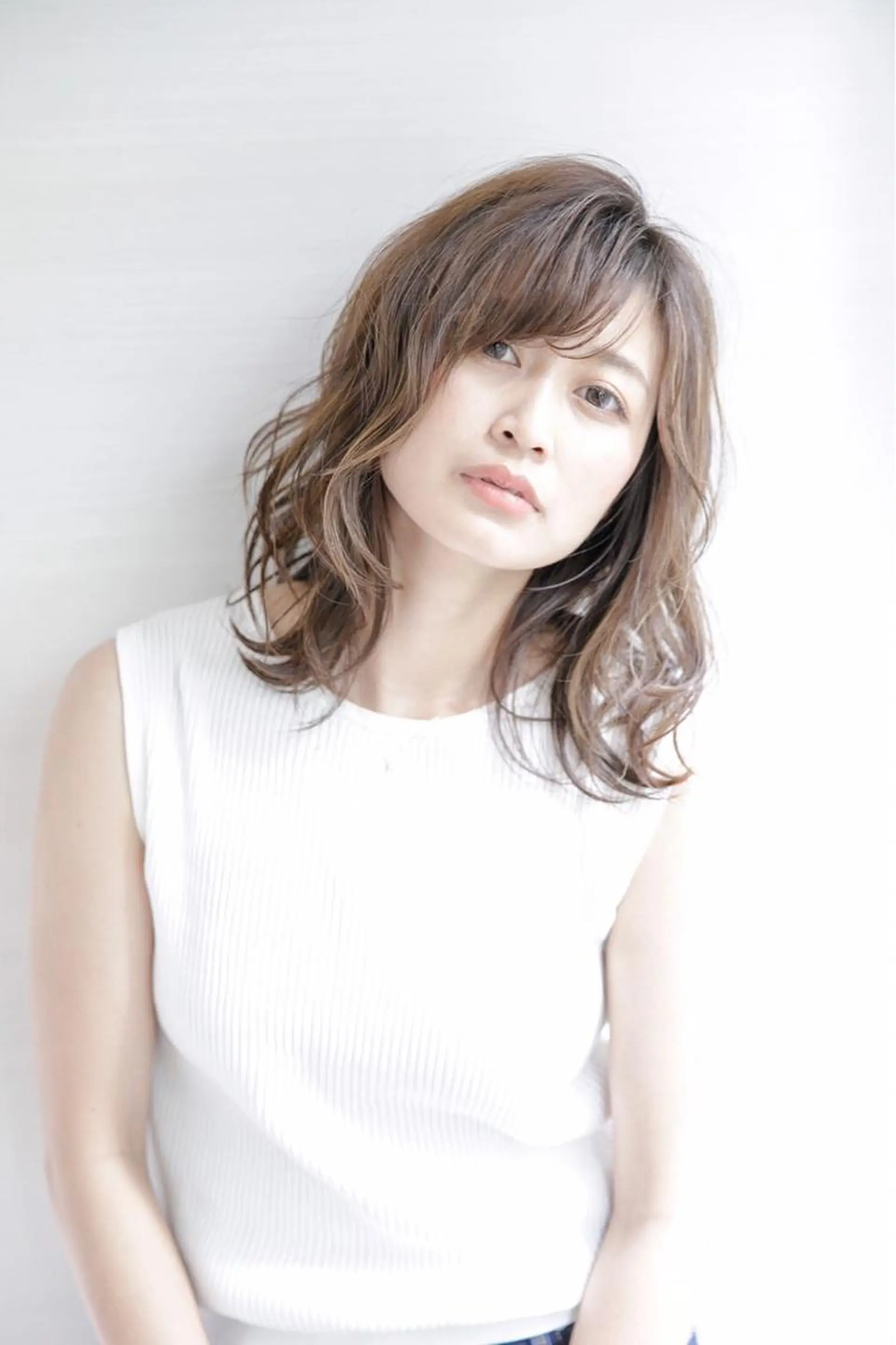 セミロング カット ヘアカラー トリートメント 小高/髪質改善 ×似合わせカット✨のヘアスタイル