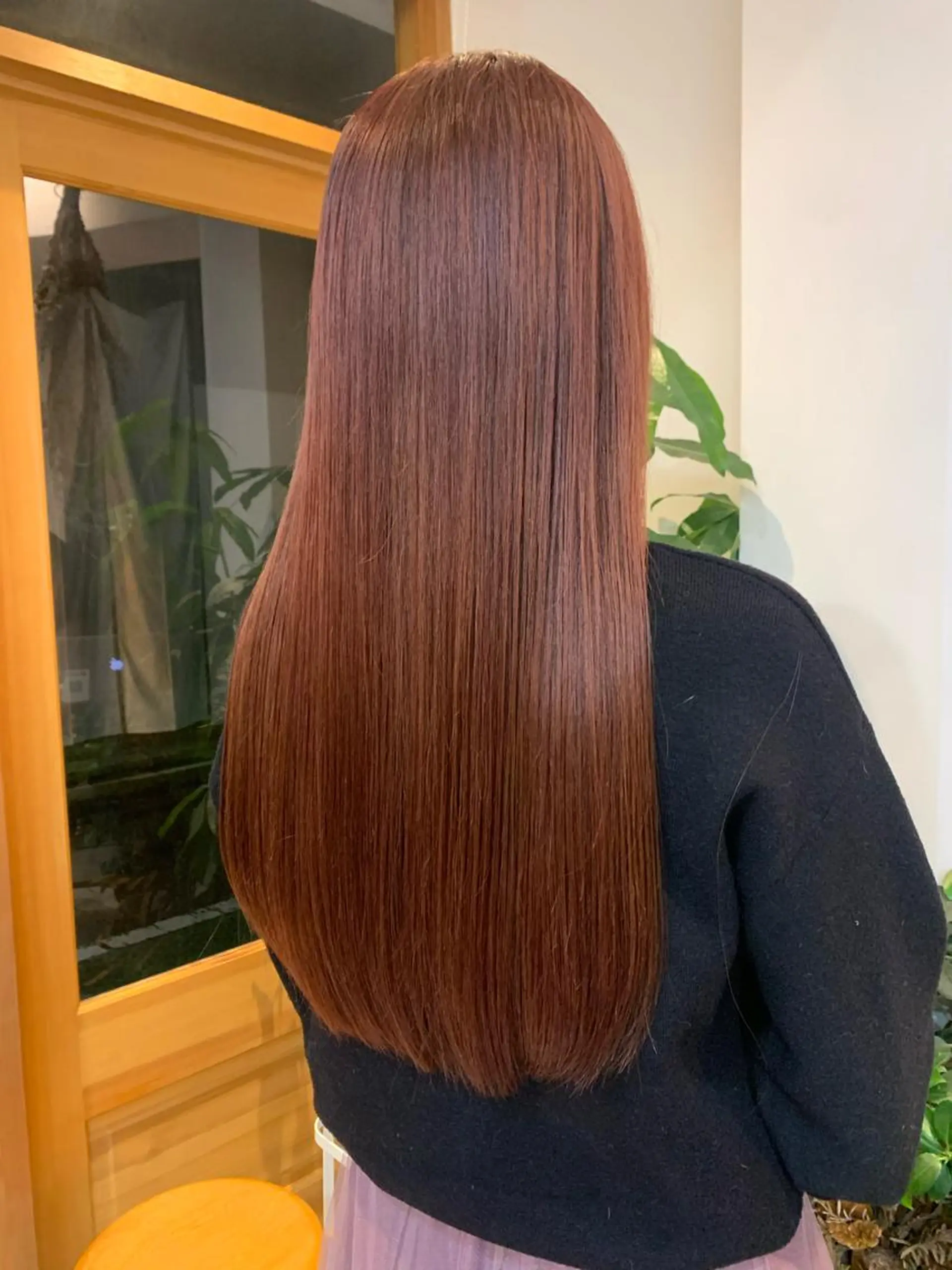 ロング カラー ブリーチ ブリーチなしカラー ピンクカラー トリートメント ヘアカラー トリートメント 中目黒🌼 🌼ハナのヘアスタイル