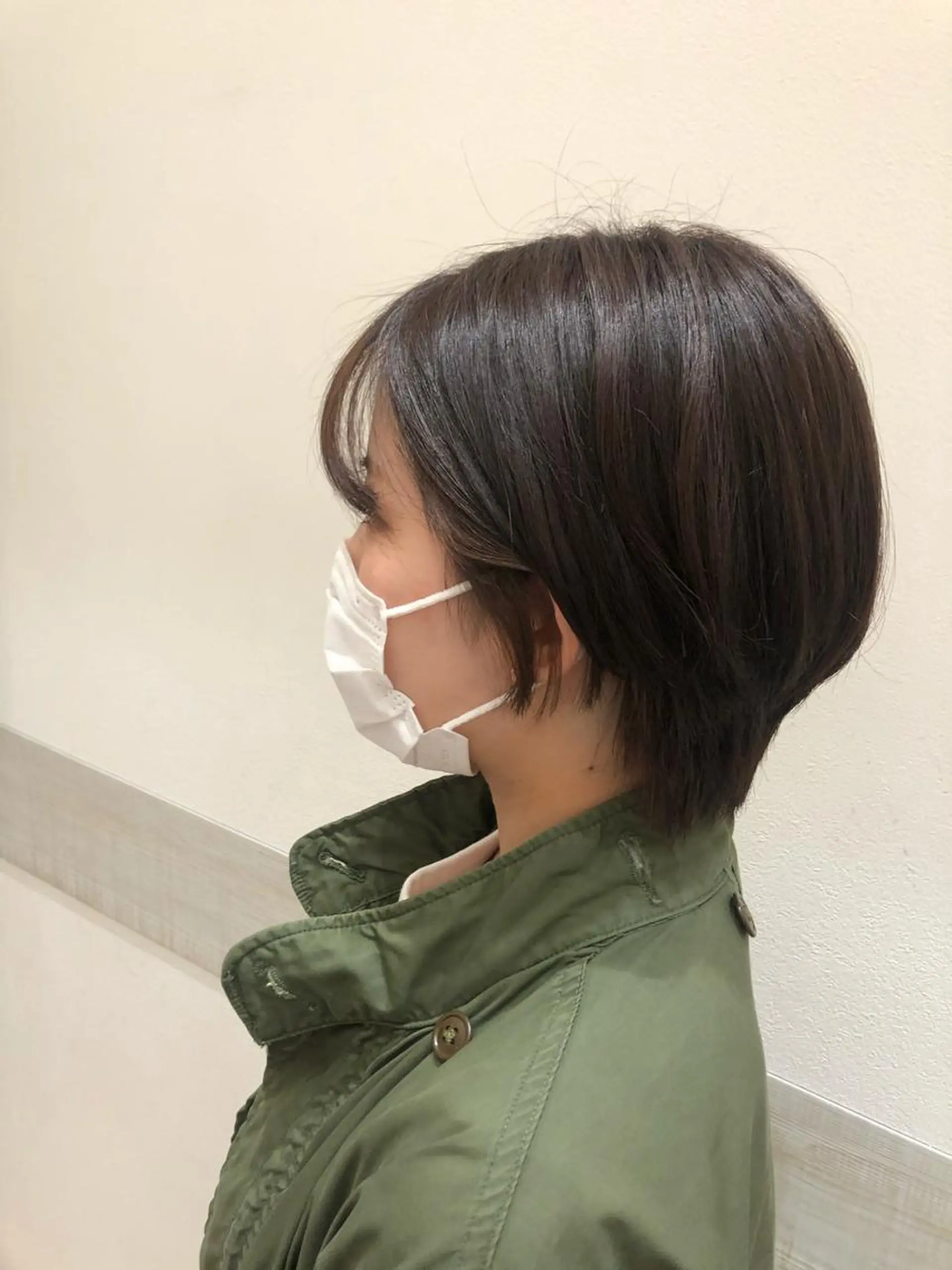 ショート メンズパーマ、カラー 大募集村上莉奈のヘアスタイル