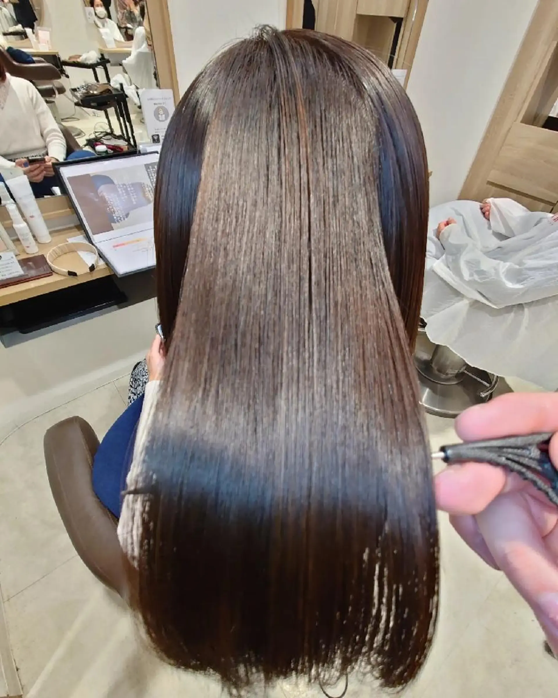 ロング MAX BEAUTY GINZA所属・🌸銀座一丁目/美髪 矯正🌸山田 隆介のヘアスタイル