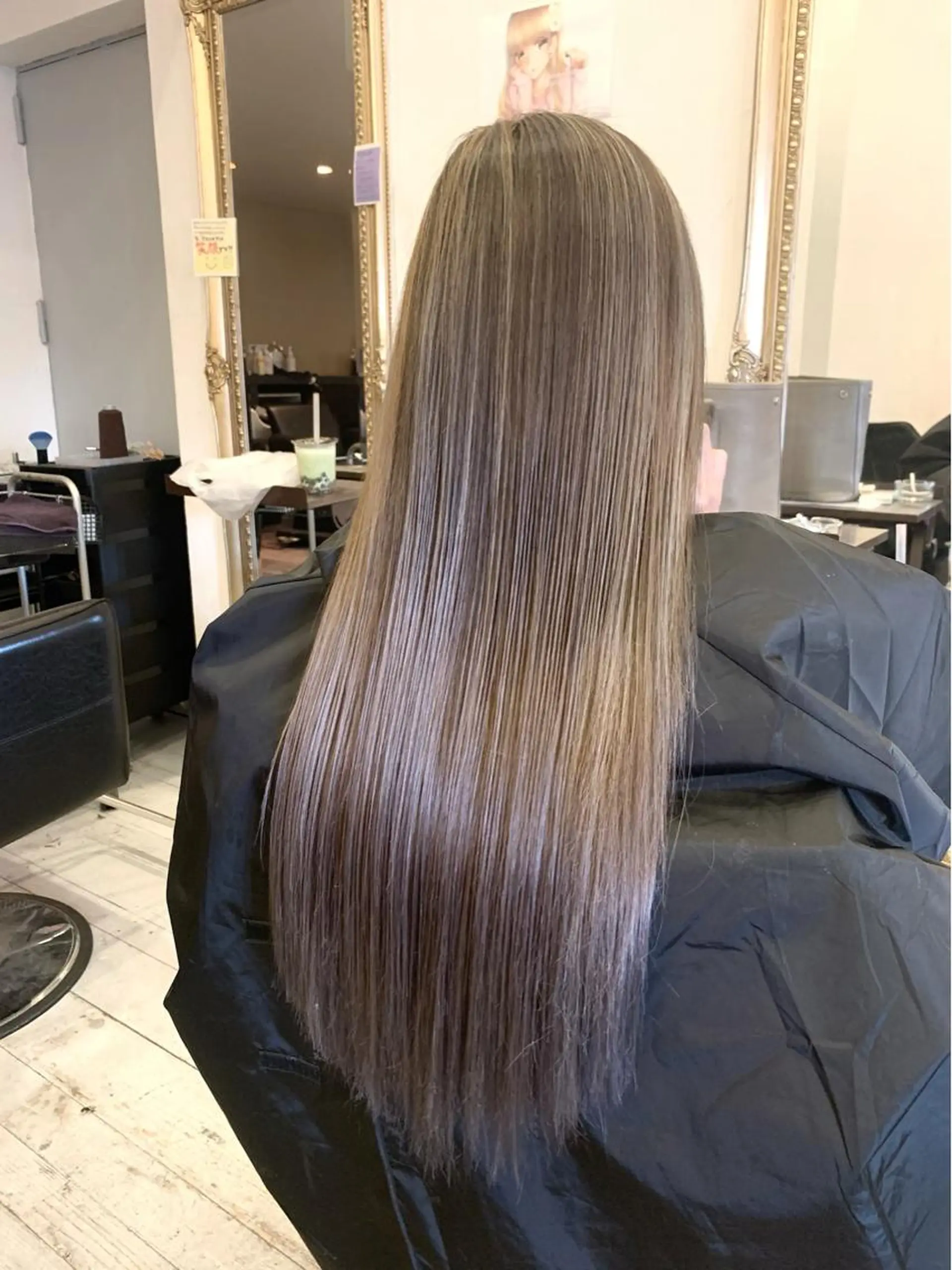 ロング カラー カット ヘアカラー トリートメント 🌹 AKARI  🌹のヘアスタイル