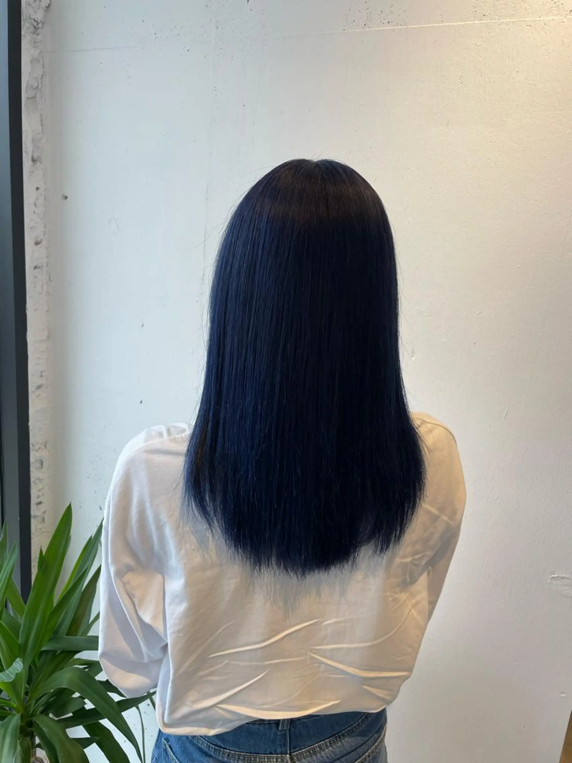 カラー ブルーカラー ネイビーカラー ハイトーンカラー🩵 指名多数💗横山聖奈のヘアスタイル