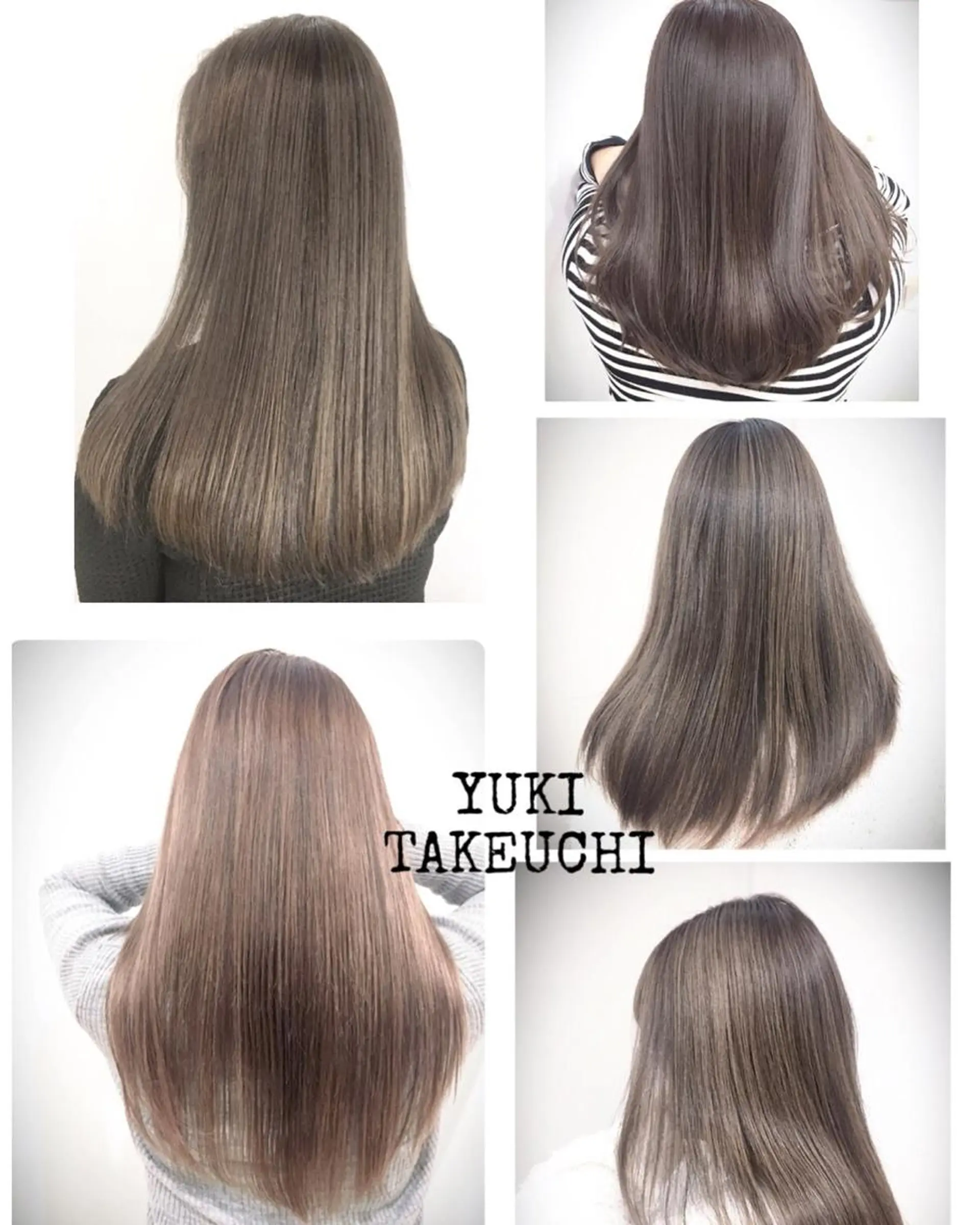 ミディアム カラー 外国人風カラー 武内 由貴のヘアスタイル