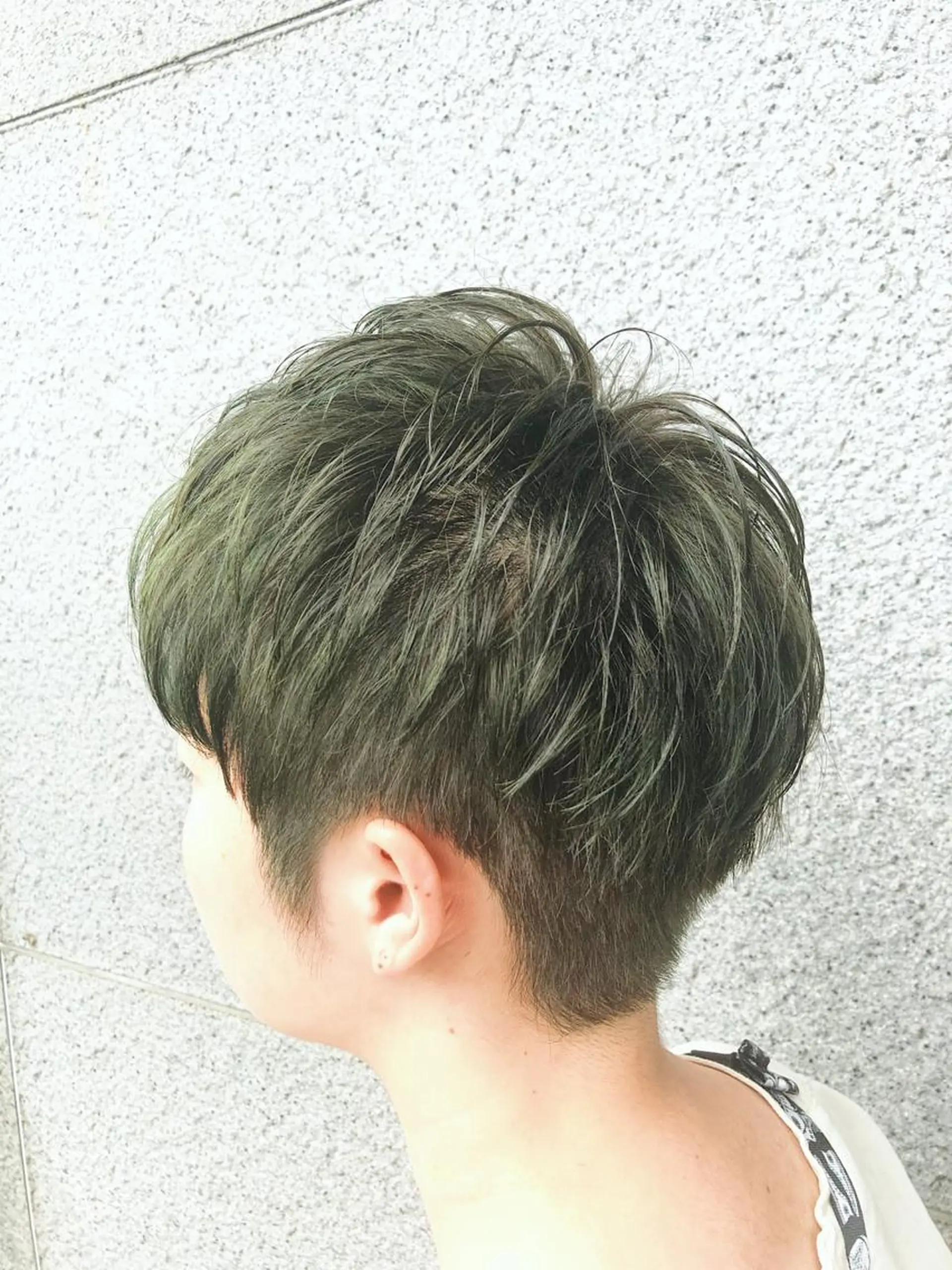 ショート ハイライト 清水 彬允のヘアスタイル