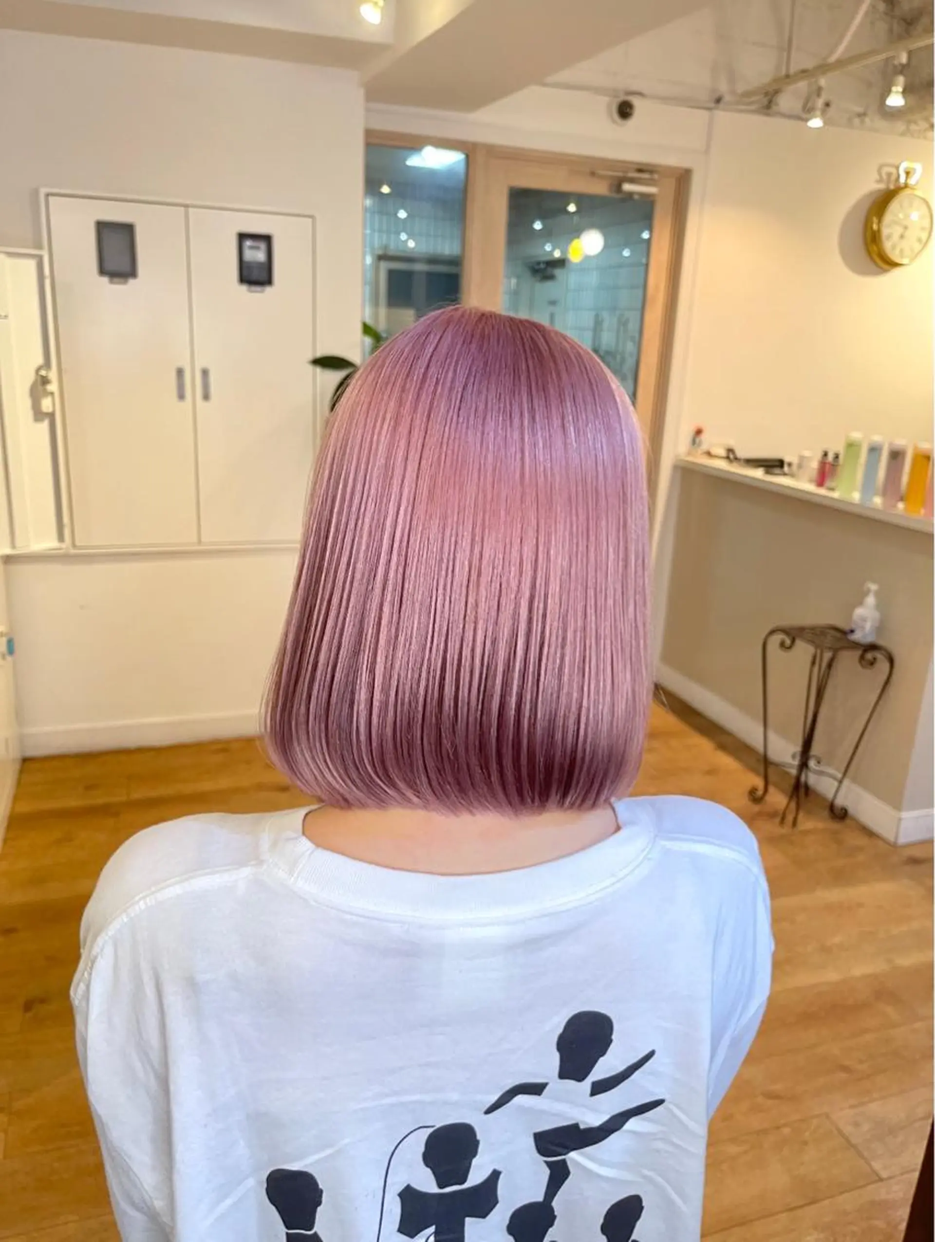 ショート 水原　悠吾 ELISS　ブリーチのヘアスタイル