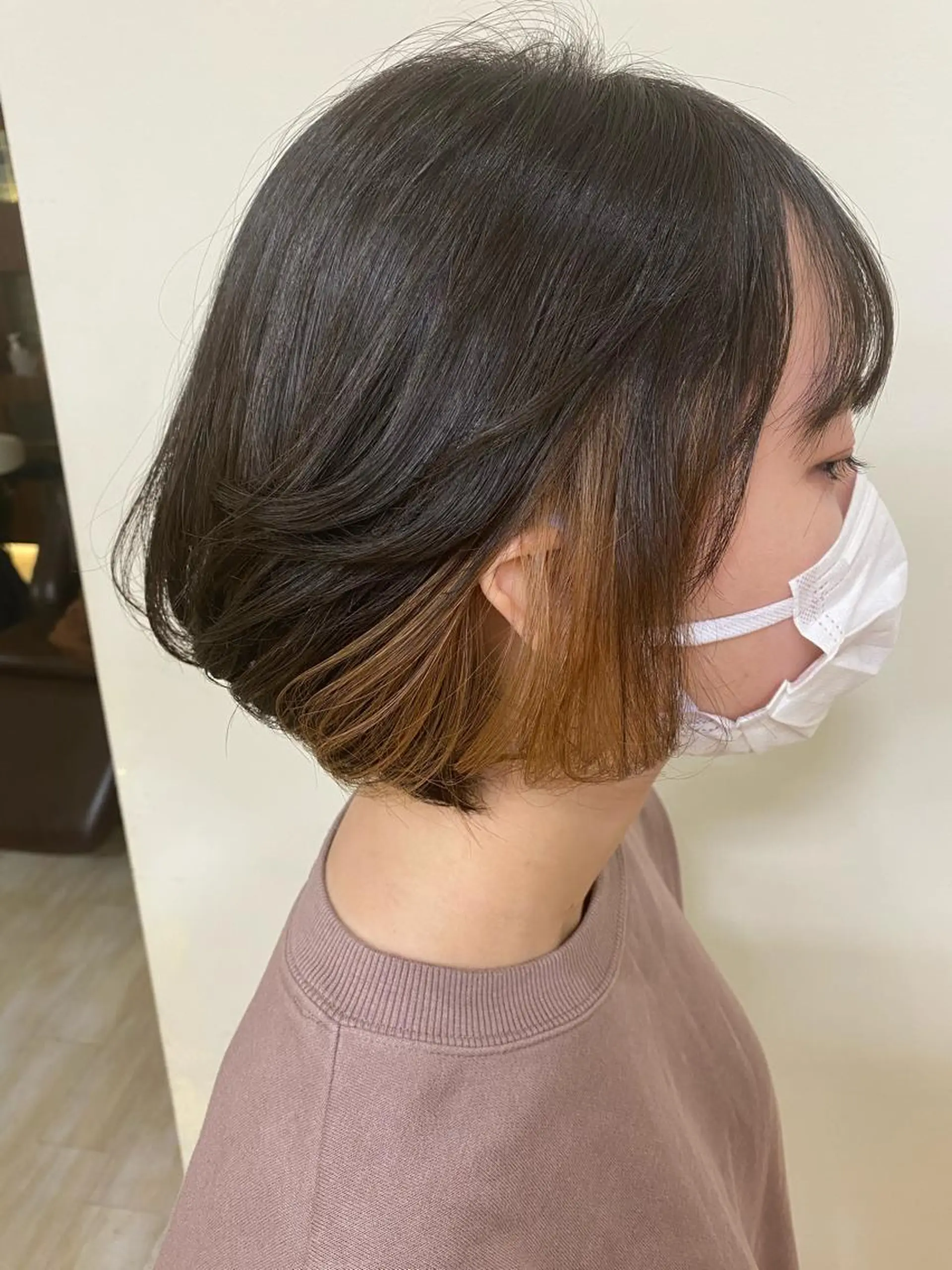 カラー SALOWIN栄 高須大貴のヘアスタイル