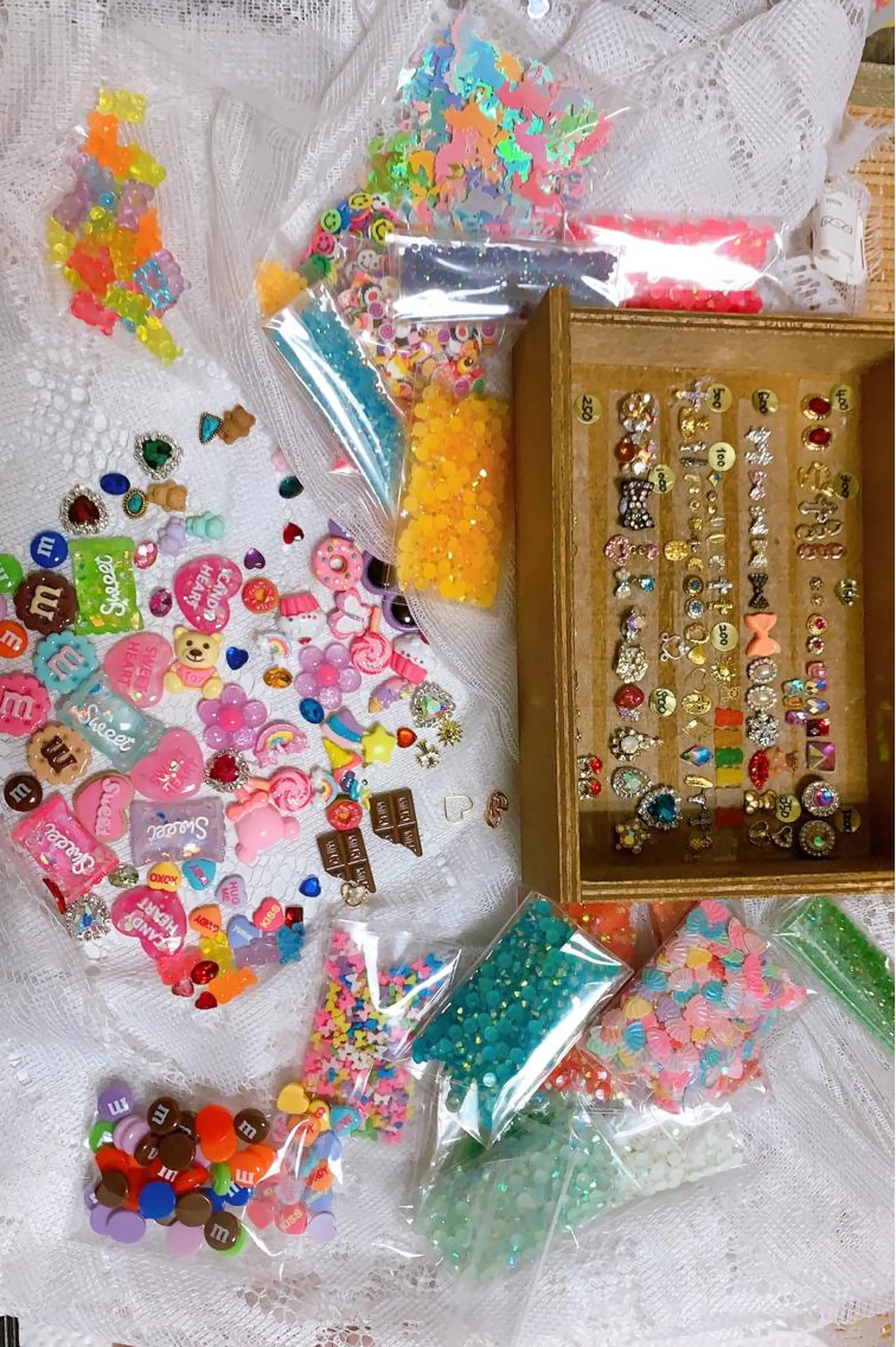 ネイル アートネイル キラキラネイル 韓国ネイル ベテランネイル cnc  nailのネイルデザイン