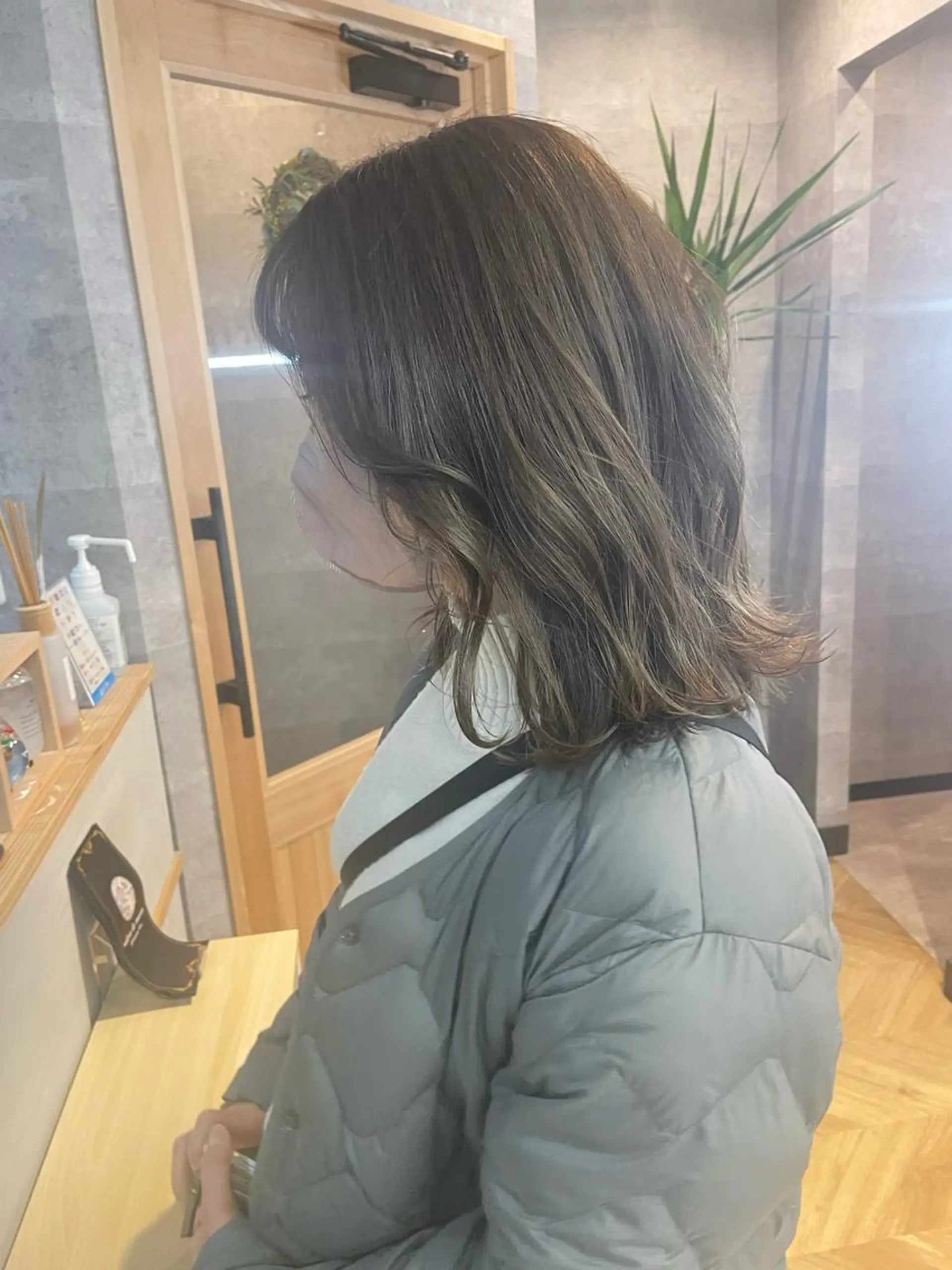 ミディアム カラー 艶髪 🌸木下なつみのヘアスタイル