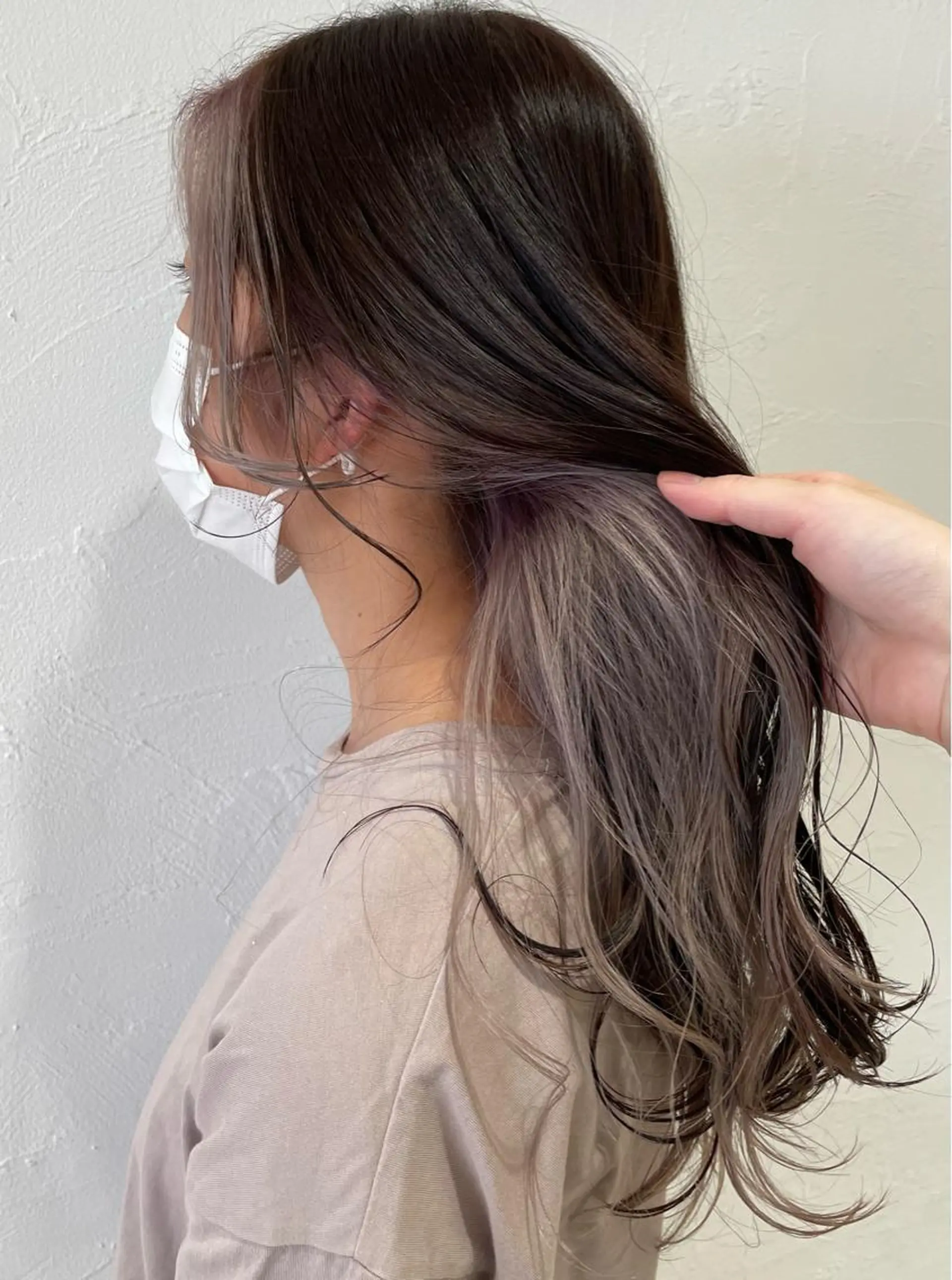 ロング カラー カット ヘアカラー トリートメント ✂︎newi池袋✂︎ 長谷川寛のヘアスタイル