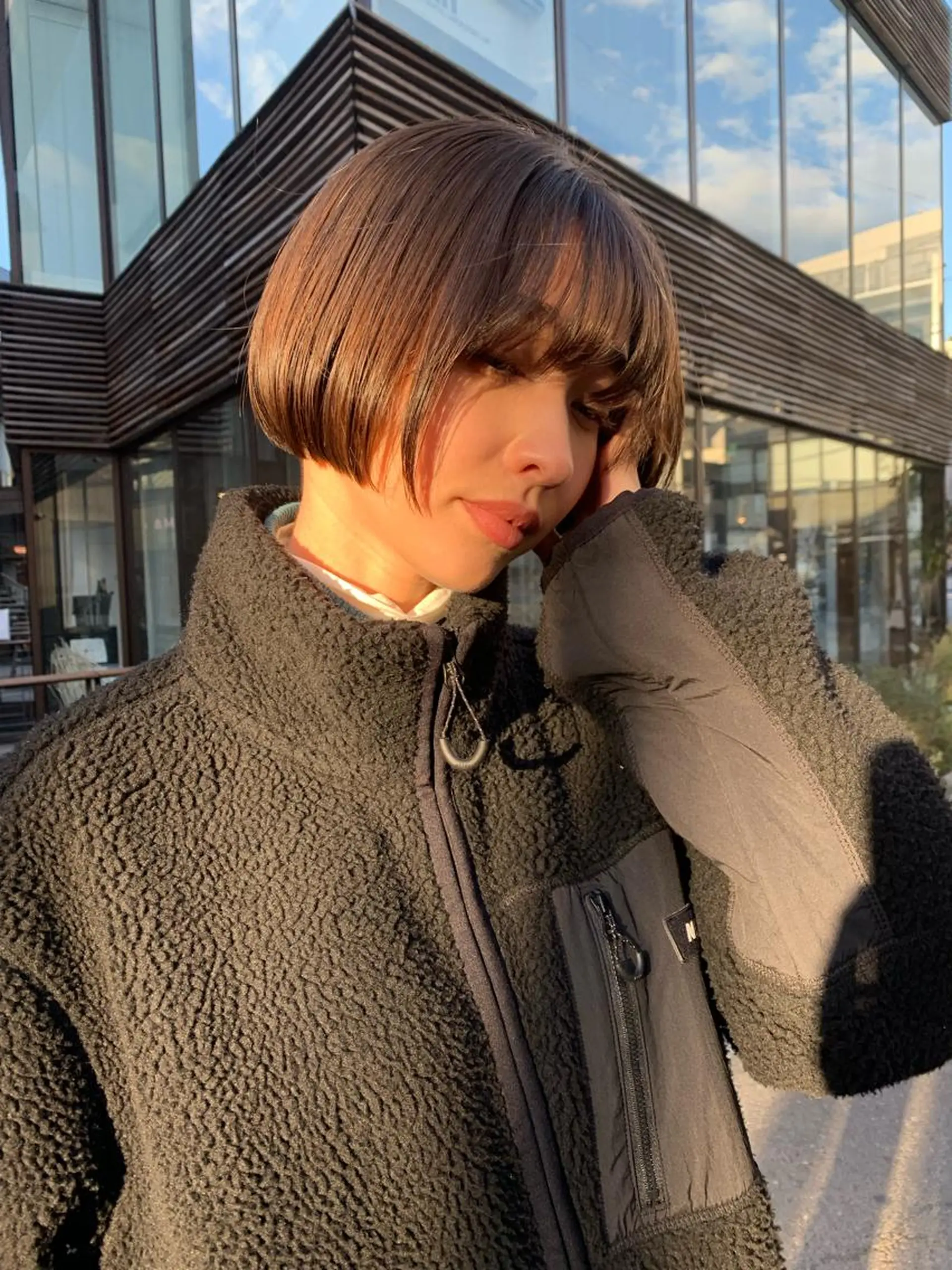 ショート ヘアアレンジ 貴方以上に貴方の髪を 想う🌕野口昴夢のヘアスタイル