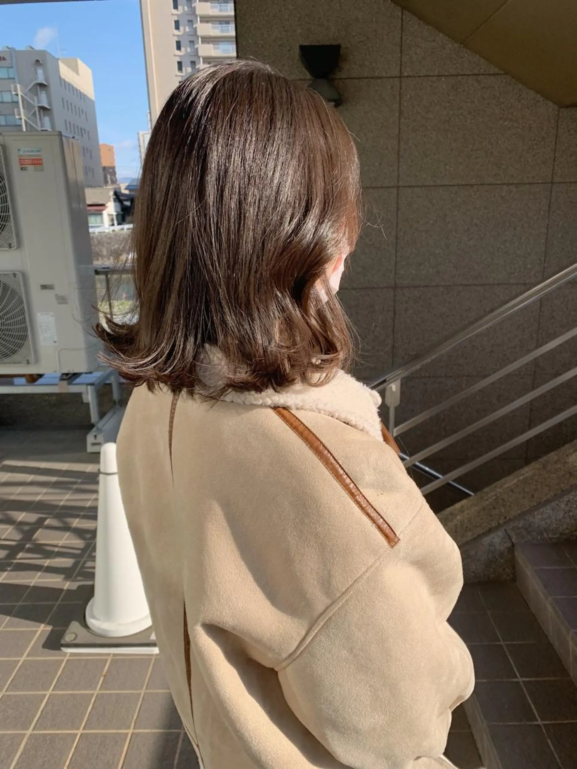 ミディアム カラー flocci🌙 フロクシのヘアスタイル