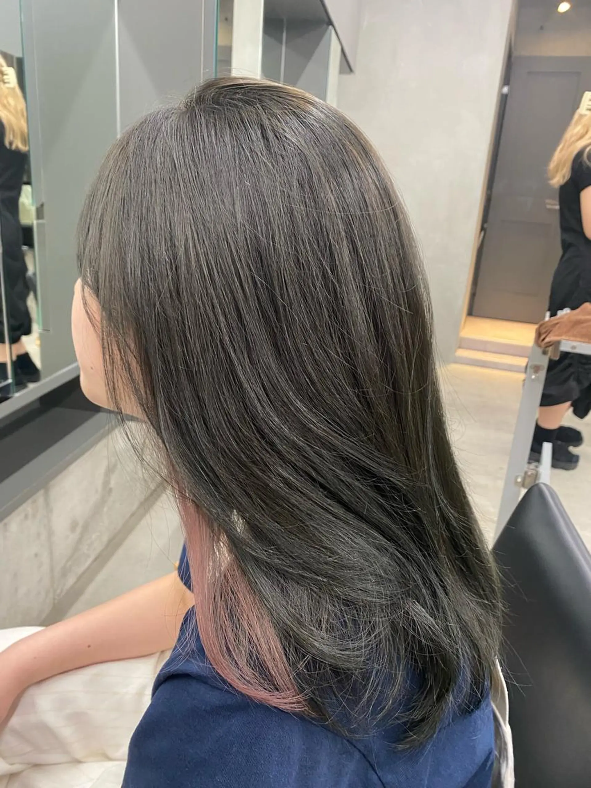 ロング カラー レイヤー/柔色 カラー/SAkiのヘアスタイル