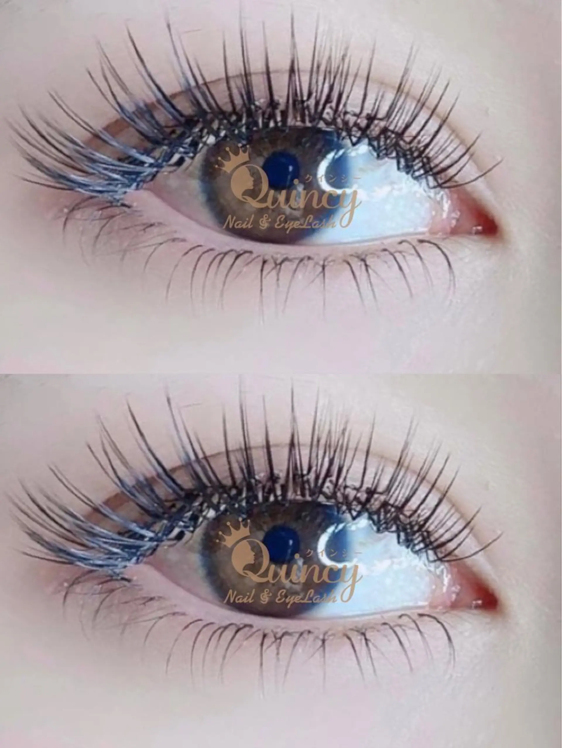マツエク・マツパ 付け放題 フラットラッシュ Quincy ネイル&アイラッシュのマツエク・マツパデザイン