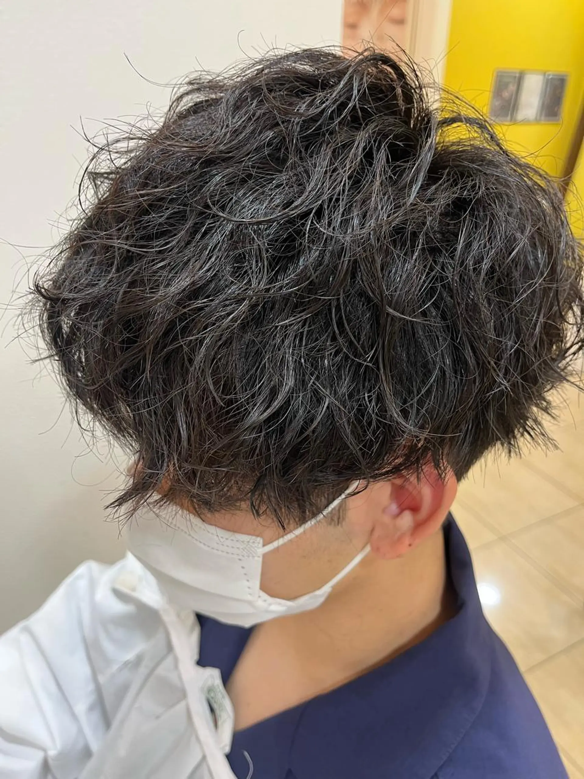パーマ メンズ 斉藤 凜のヘアスタイル
