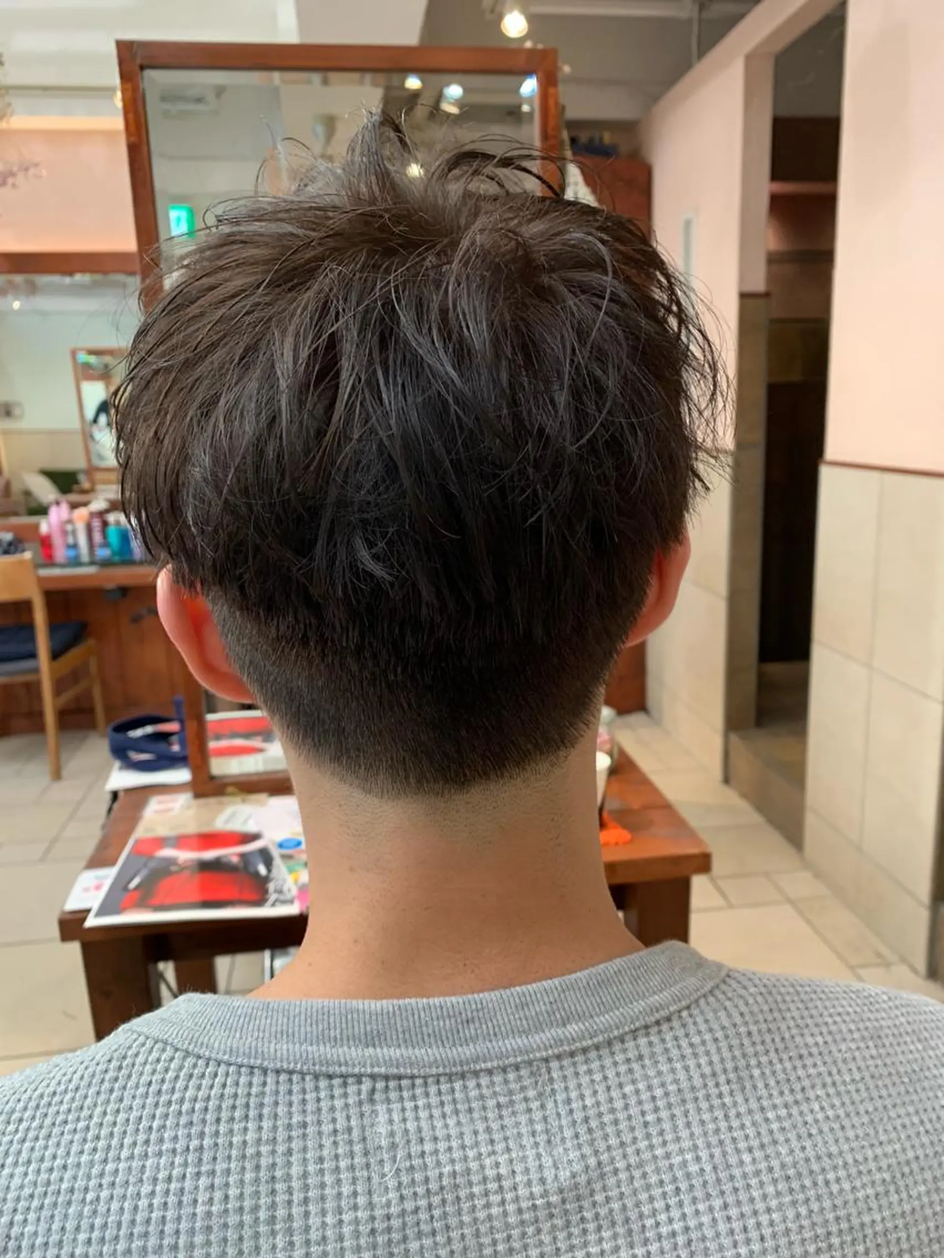 ショート カラー パーマ 加藤 綾華のヘアスタイル