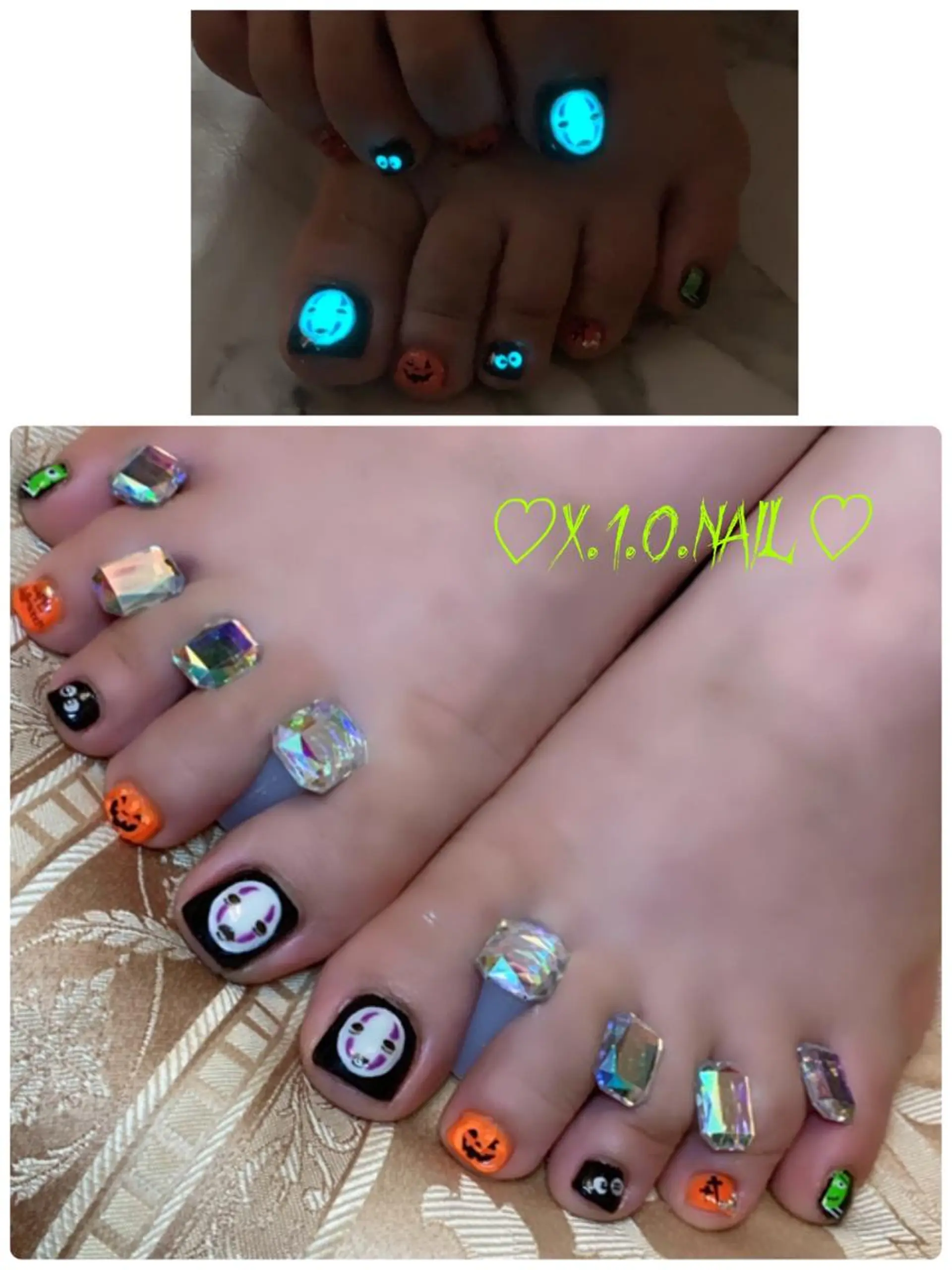 ネイル アニマル柄 アートネイル ニュアンスネイル ネイルチップ x.1.0.nail ♡Cのネイルデザイン