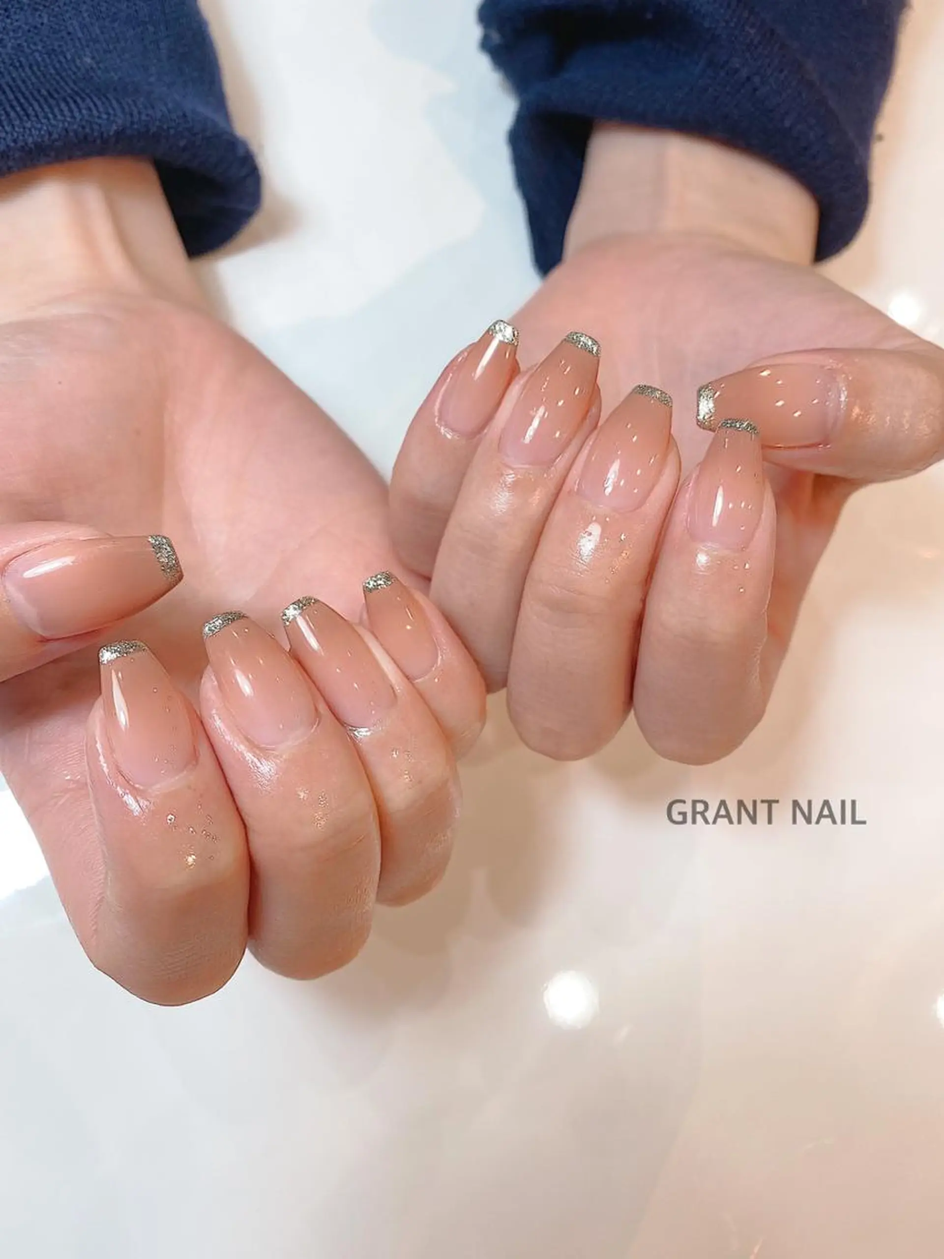 ネイル アートネイル クリアネイル ジェルネイル ニュアンスネイル GRANT NAIL 岩出店のネイルデザイン