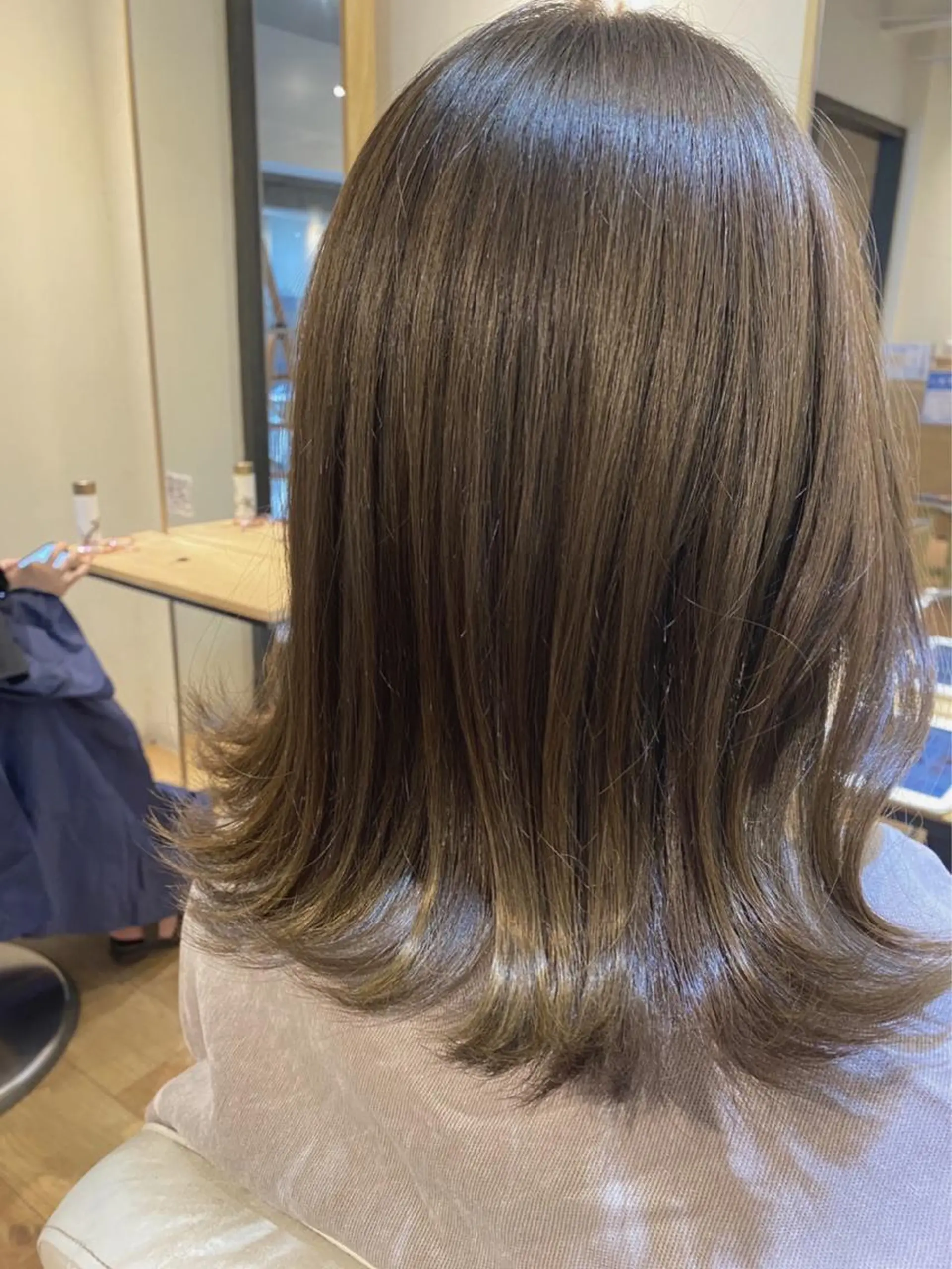 ミディアム newi京橋 【sachi】のヘアスタイル