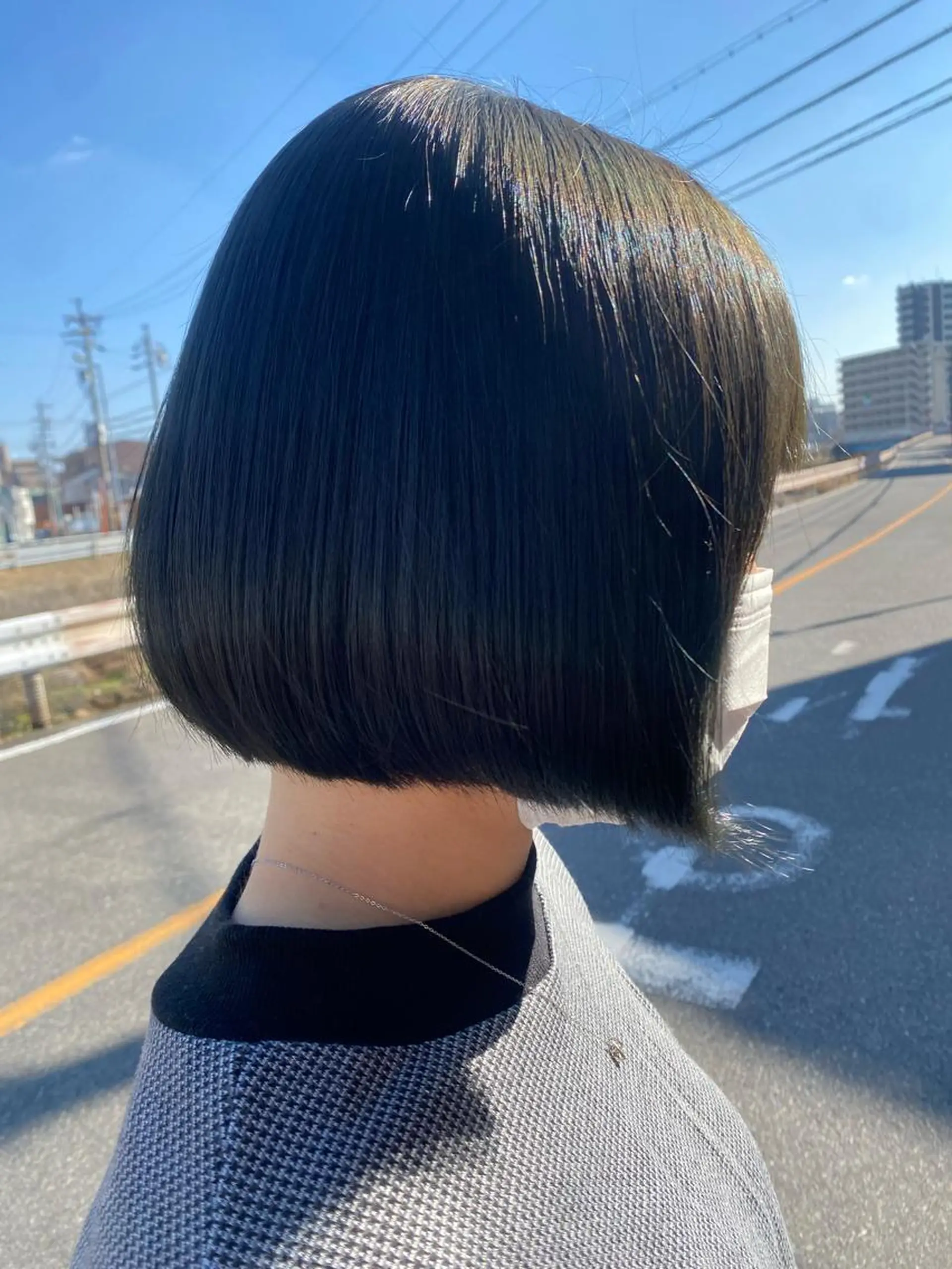 ショート パーマ 縮毛矯正 ストレートパーマ 🌻名古屋🌻 🫧ハイトーン🫧のヘアスタイル