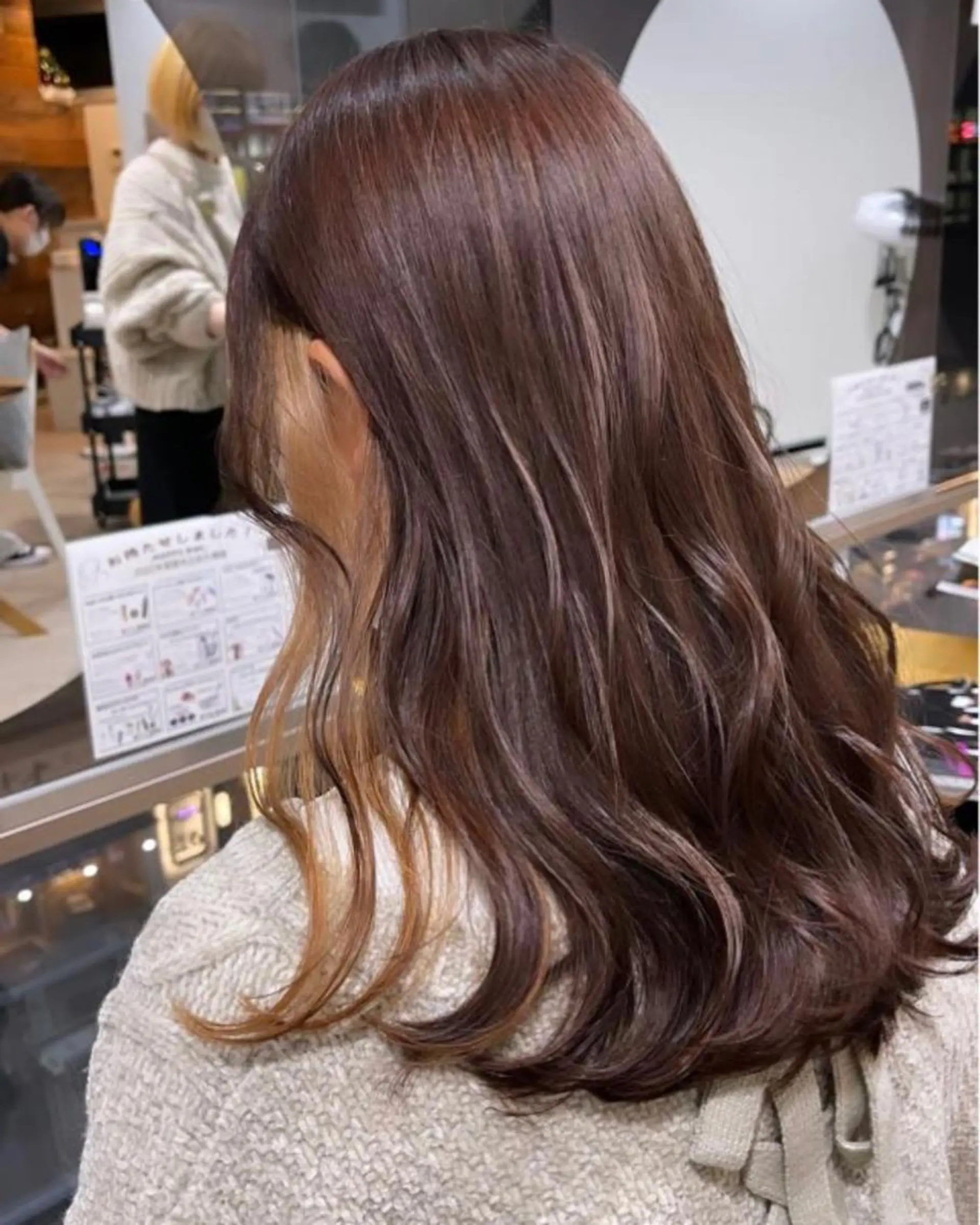 セミロング カット ヘアカラー 【個室でまったり♪】 arc.西梅田のヘアスタイル