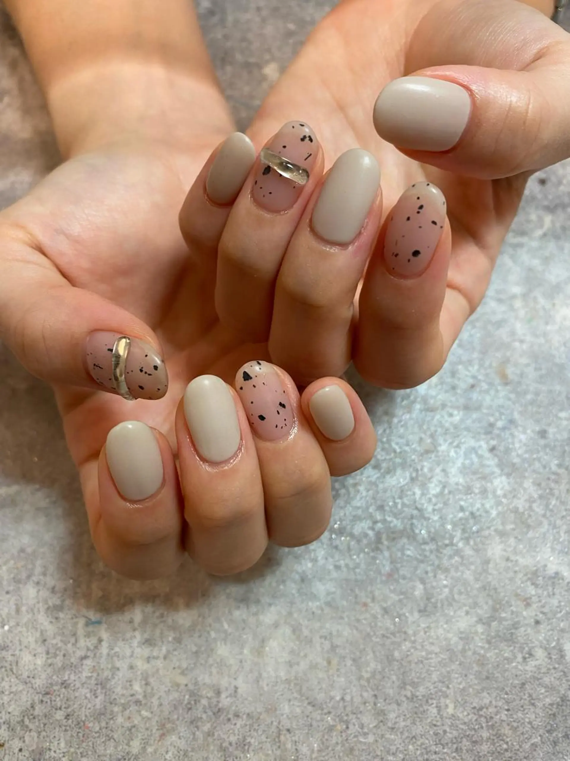 ネイル ハンドネイル 【LINON】 airiのネイルデザイン