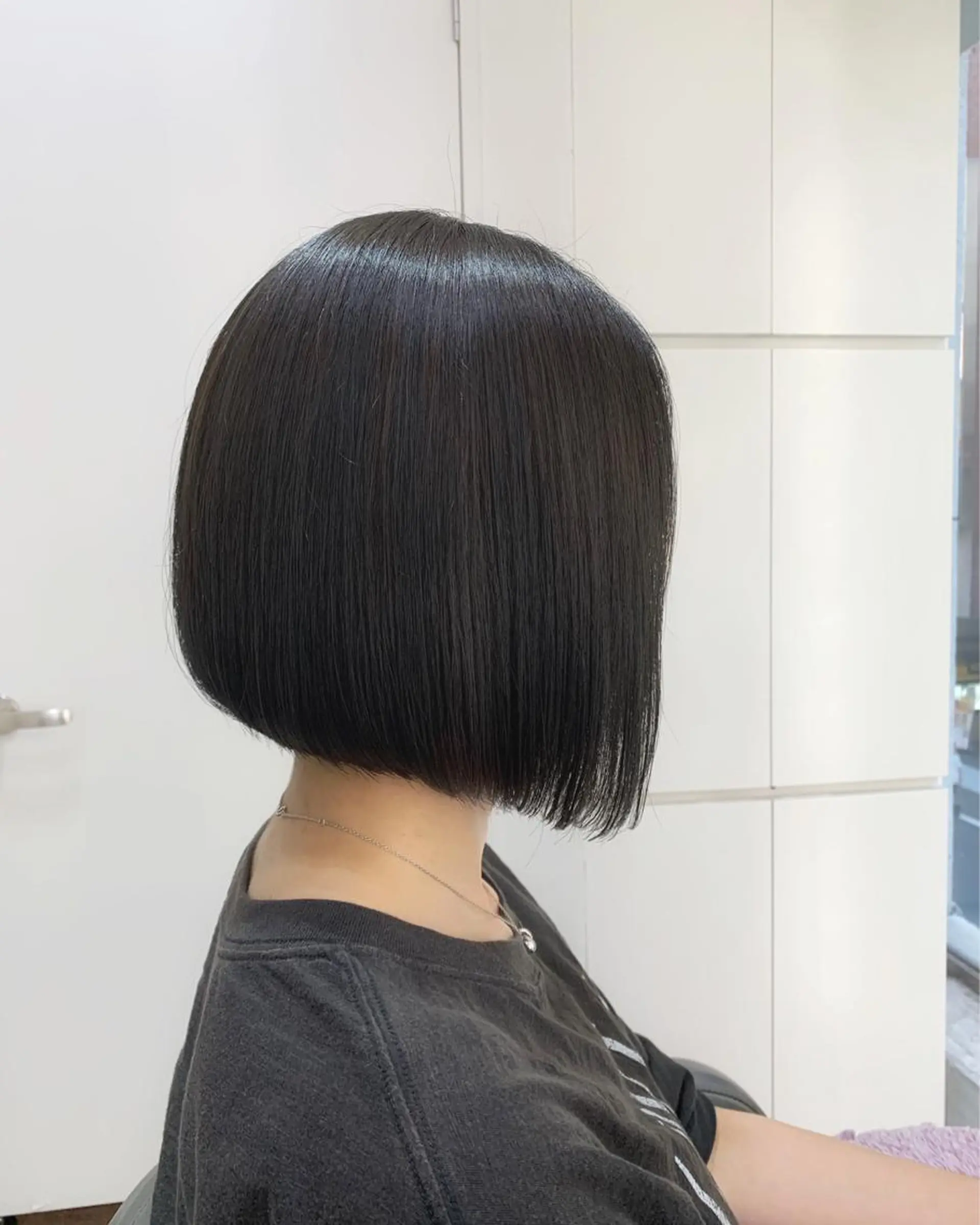 ショート 前下がりボブ ボブ カット 似合わせボブ🫧 丸みショート藤本のヘアスタイル