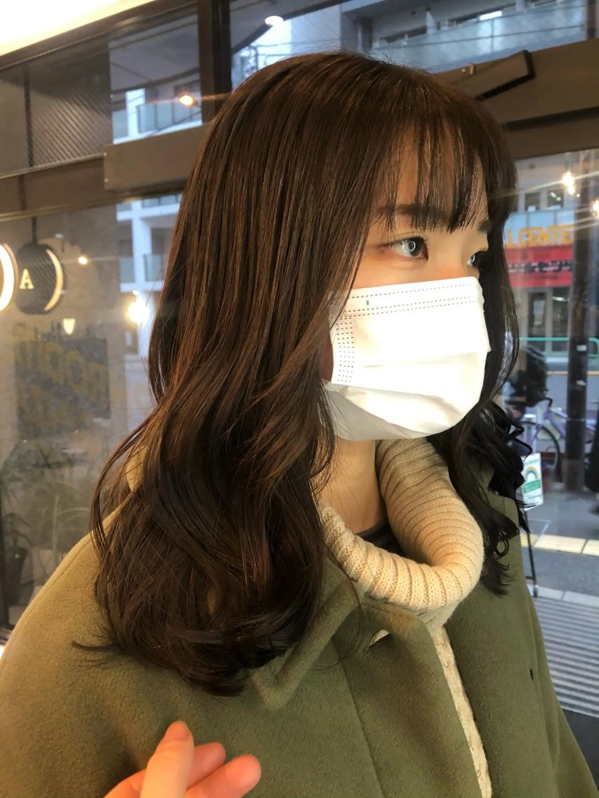 ミディアム カラー 貴方に似合うを見つけ ます🌱市川リョウカのヘアスタイル