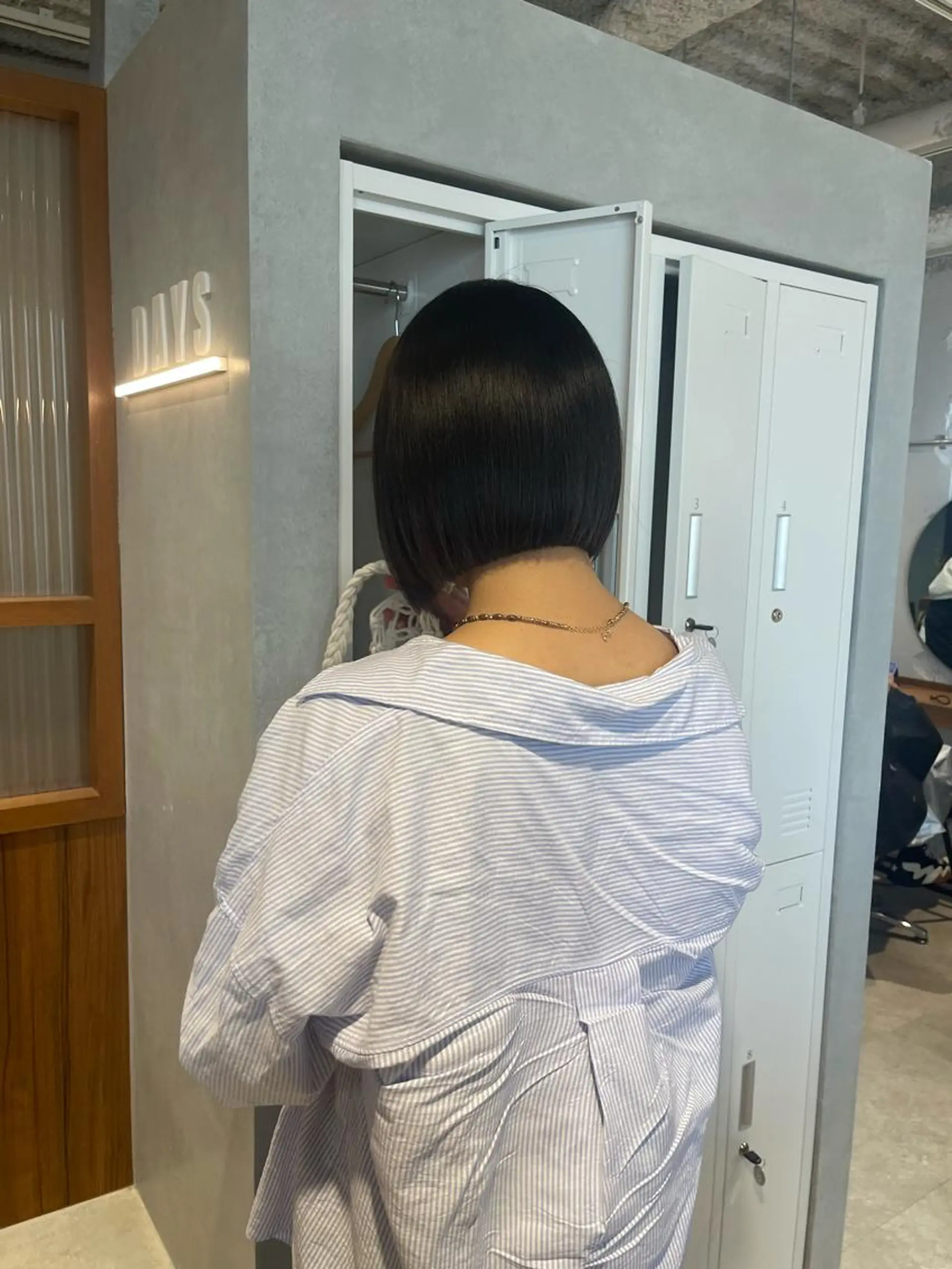 ショート カラー カット トリートメント 店長　MANAMI ／ブリーチ／骨格ボブのヘアスタイル