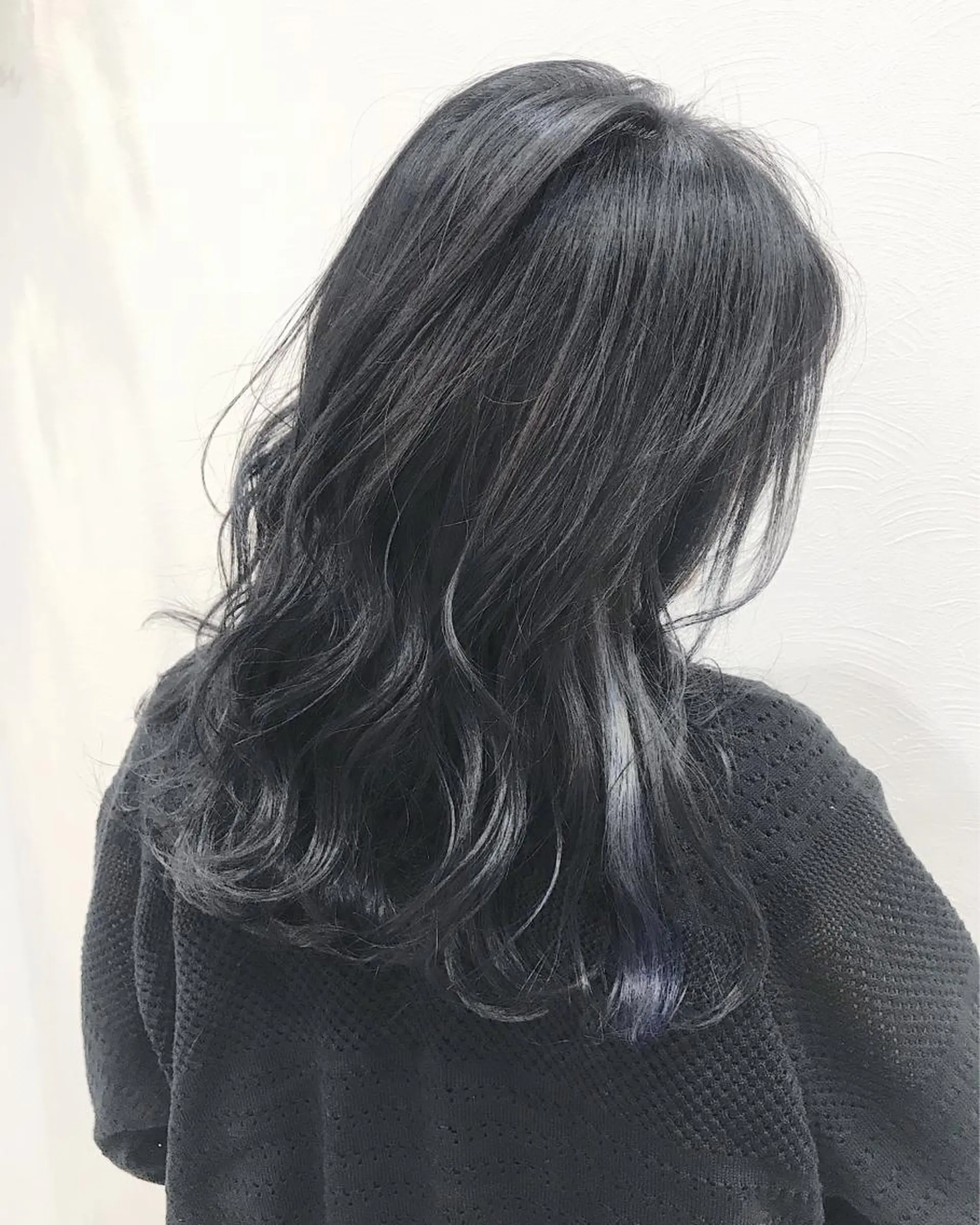 ロング カラー なかの たくみのヘアスタイル