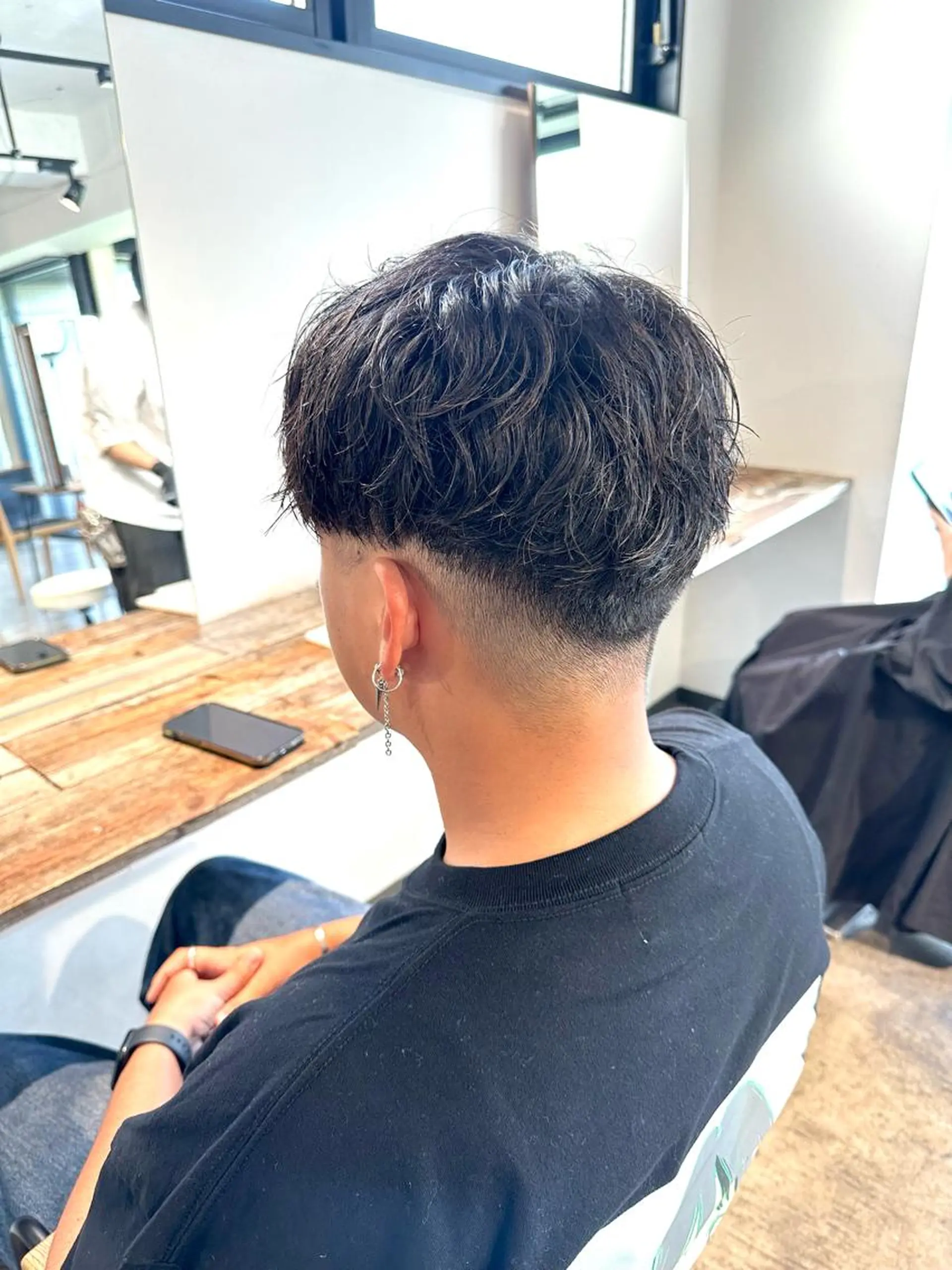 メンズ マッシュ メンズパーマ メンズツイストパーマ 波巻きパーマ ツイストパーマ カット ヘアカラー パーマ トリートメント 骨格補正施術/メンズ 専門美容師/YUYAのヘアスタイル