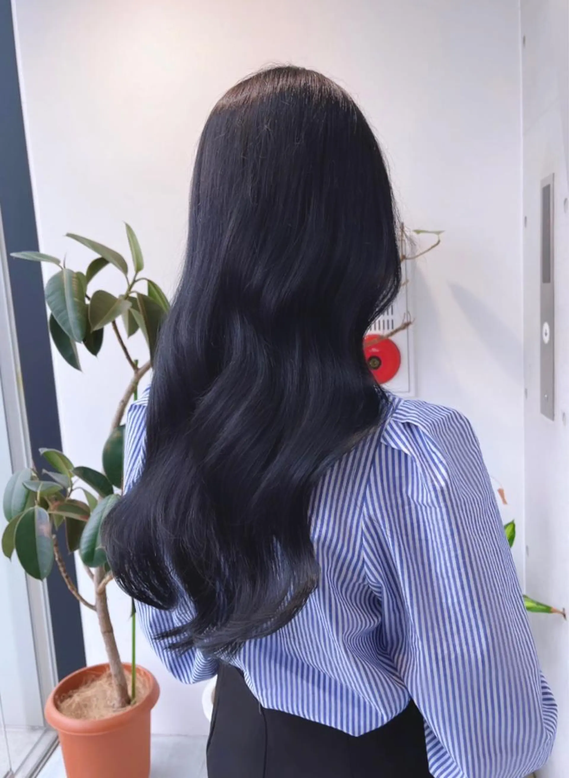 ロング カット ヘアカラー トリートメント 🌫️大人韓国ヘア 🌫️naoyaのヘアスタイル