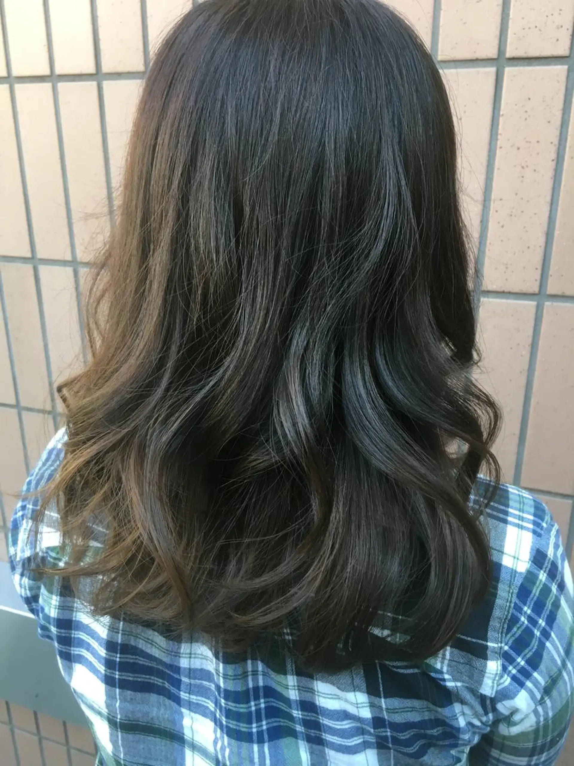 ミディアム ヘアアレンジ 【白髪ぼかし】 矢内　夏輝のヘアスタイル