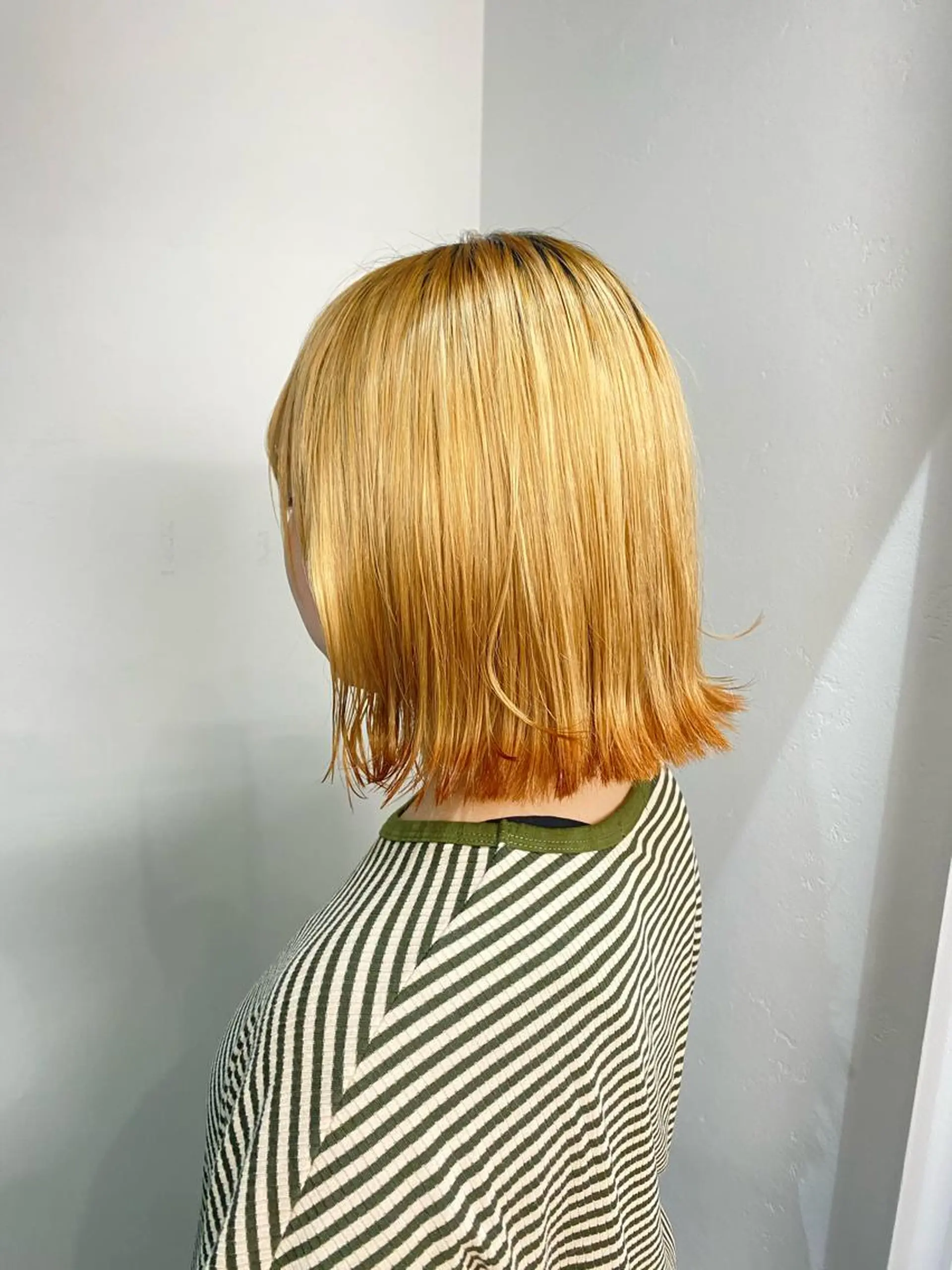 ショート カラー ヘアアレンジ ブロンド 💛似合わせカット カラー💛 amiのヘアスタイル