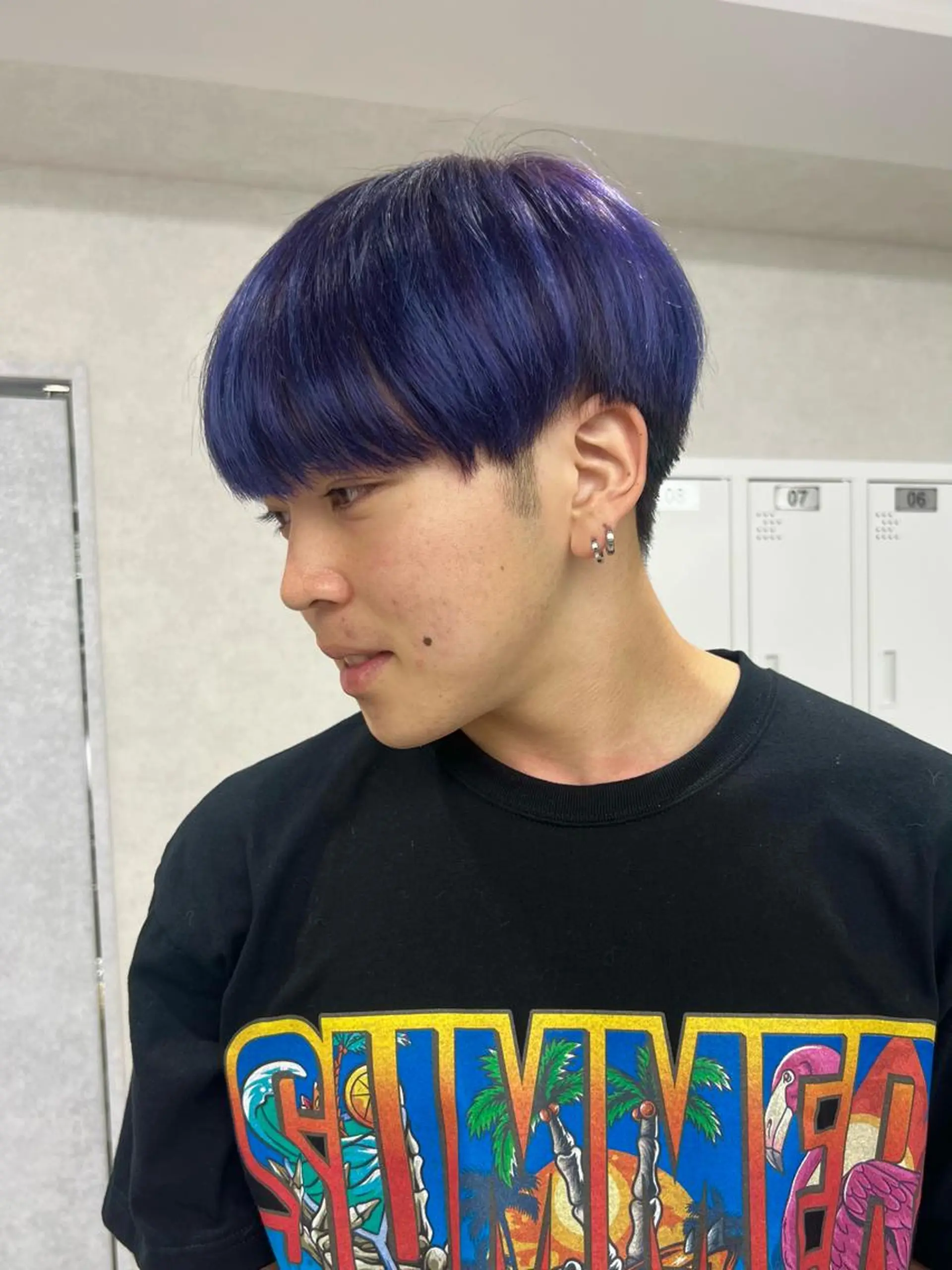 ショート カラー メンズ ☀️ボブスタイル特化 大山あさひ☀️のヘアスタイル