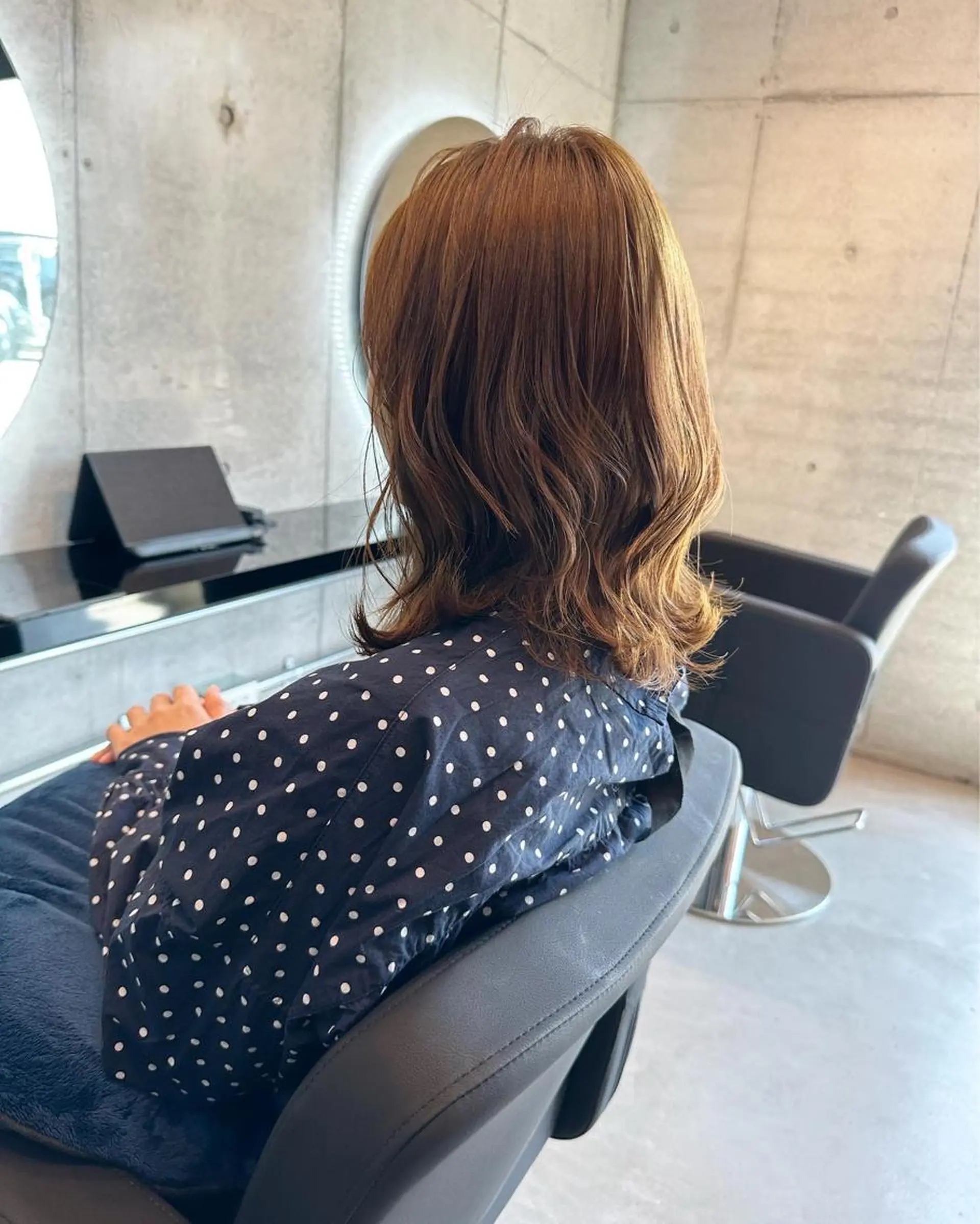 ミディアム 坂元 智信のヘアスタイル