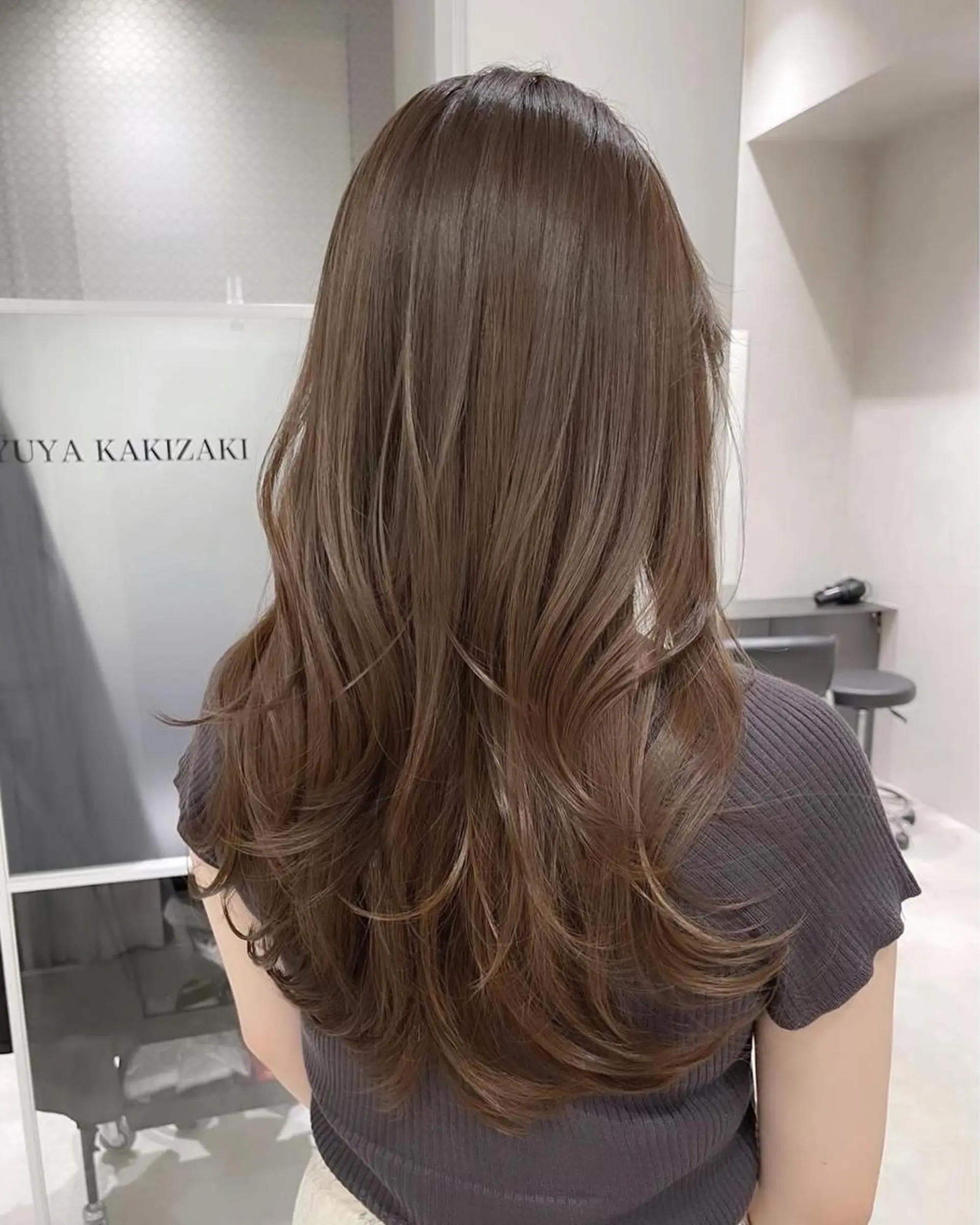 ロング 開發 智也のヘアスタイル