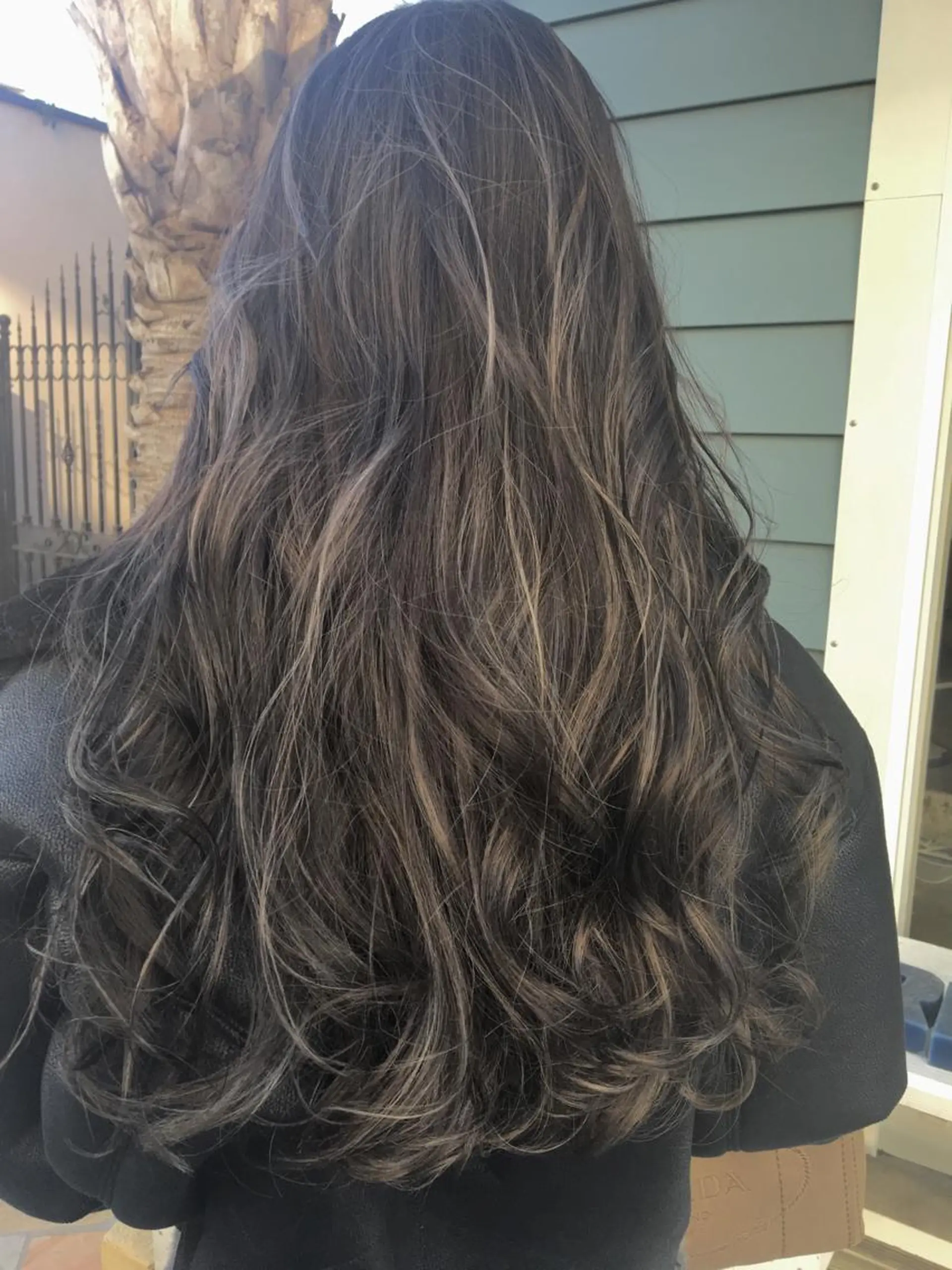 ロング カラー 鷺谷 玲奈のヘアスタイル