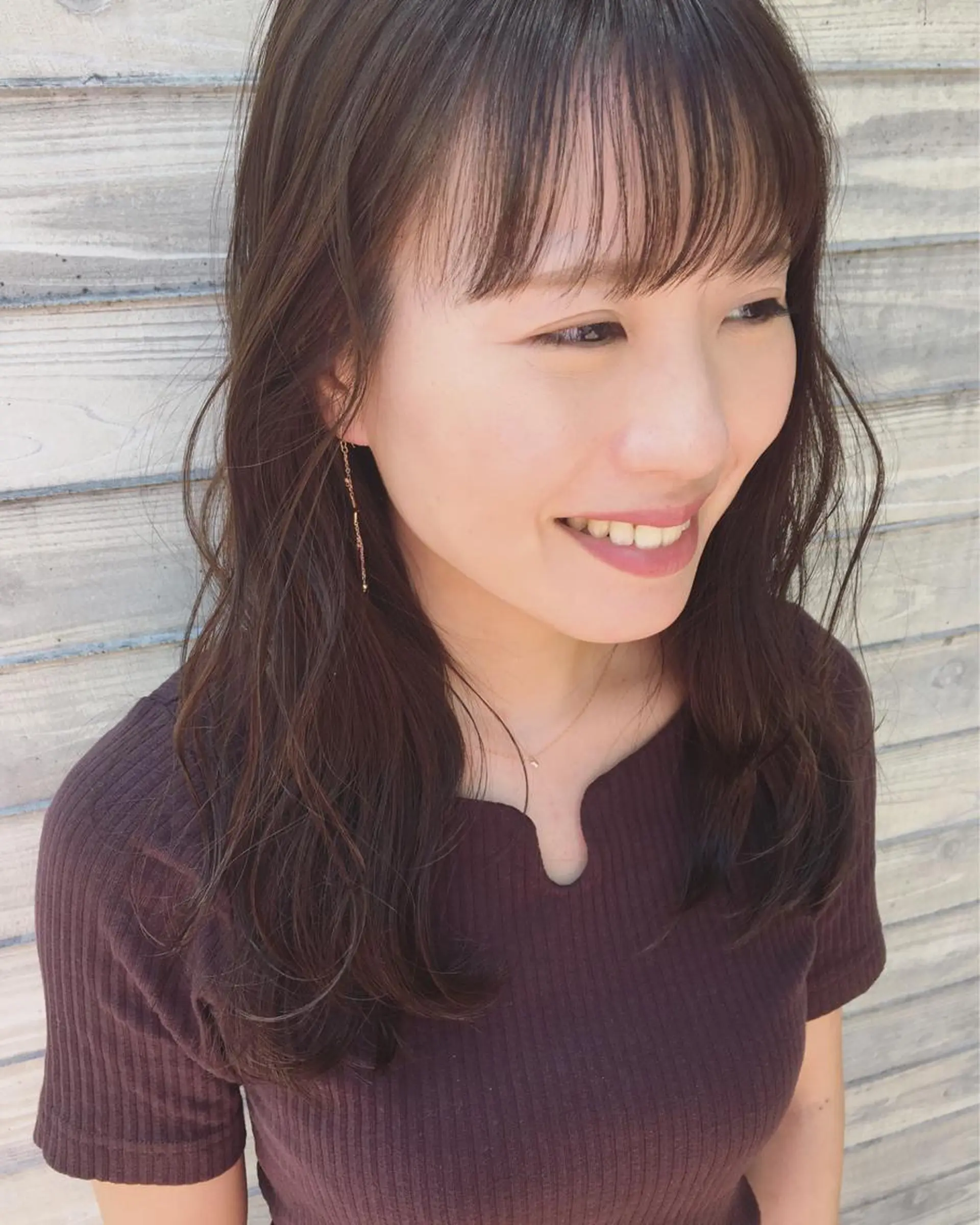 セミロング カラー ヘアアレンジ rico_by ヘアとアイブロウの眉毛・アイブロウイメージ