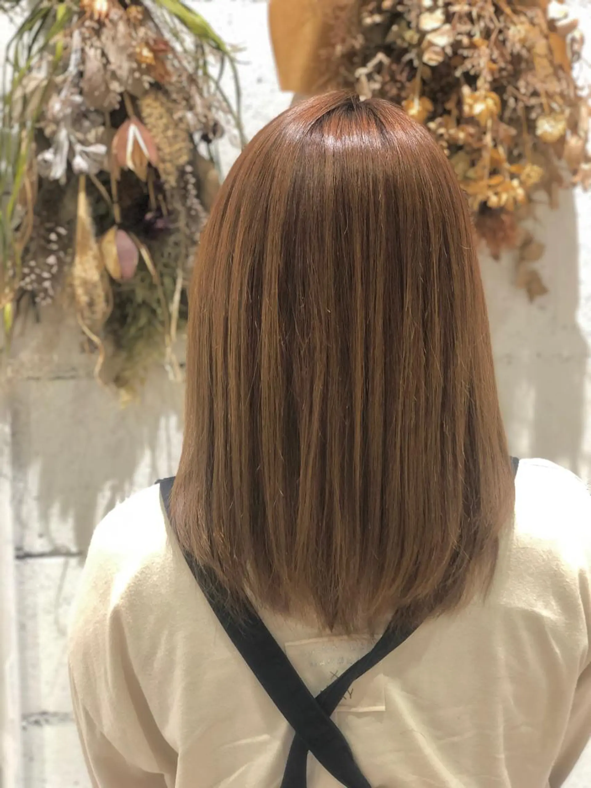 ミディアム カット トリートメント Barrel京橋店 Nagao/髪質改善のヘアスタイル