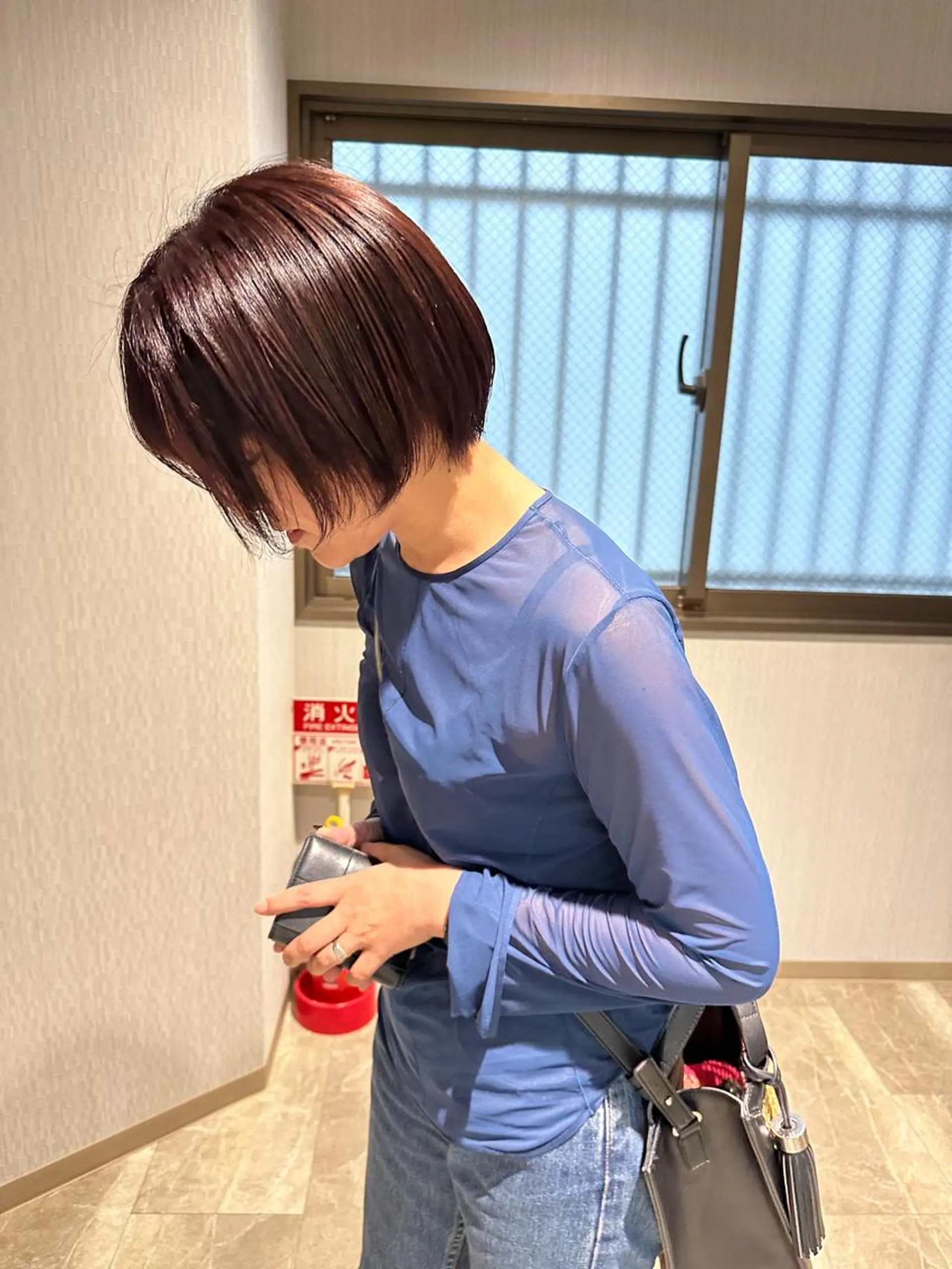 ショート カラー myu 🐈‍⬛のヘアスタイル