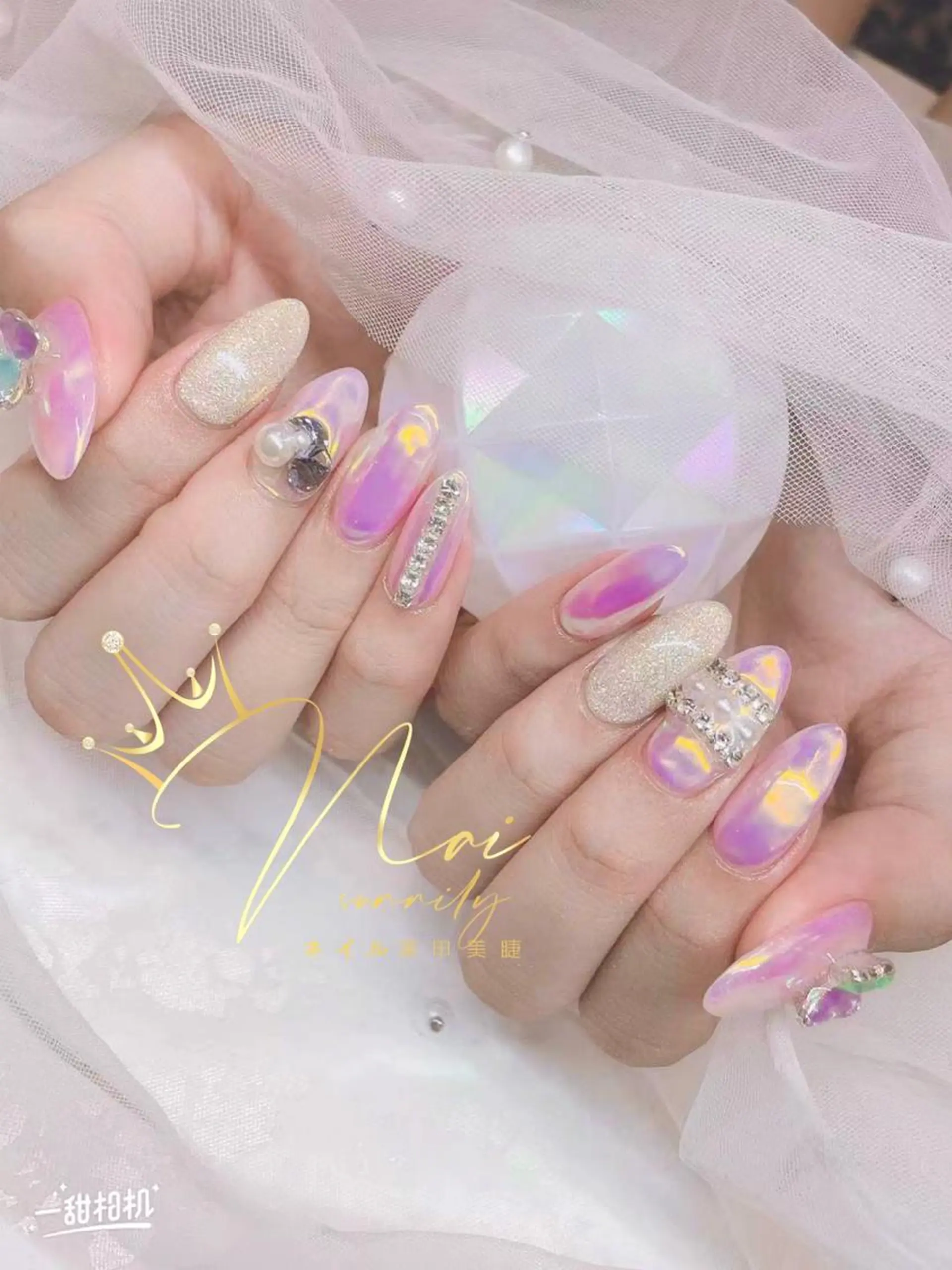 ネイル 長さだし専門店 M2　rikaのネイルデザイン