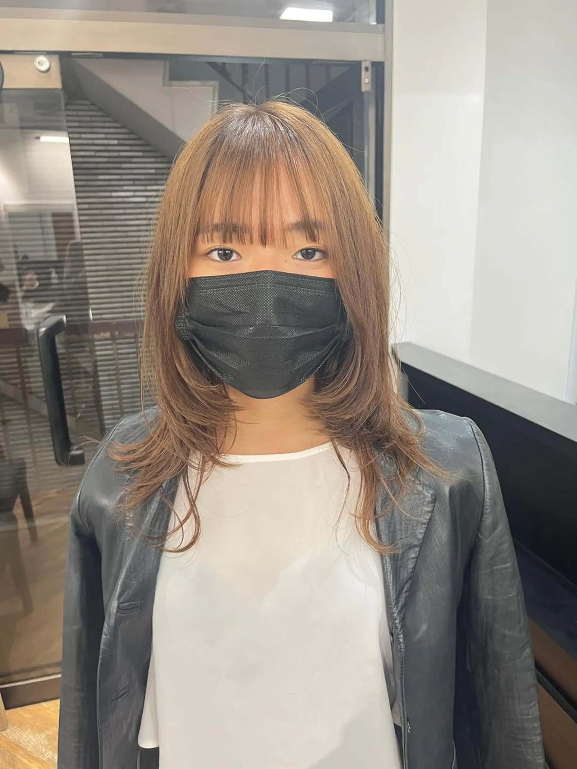 セミロング カラー 🫧透明感カラー🫧 SHINSEIのヘアスタイル