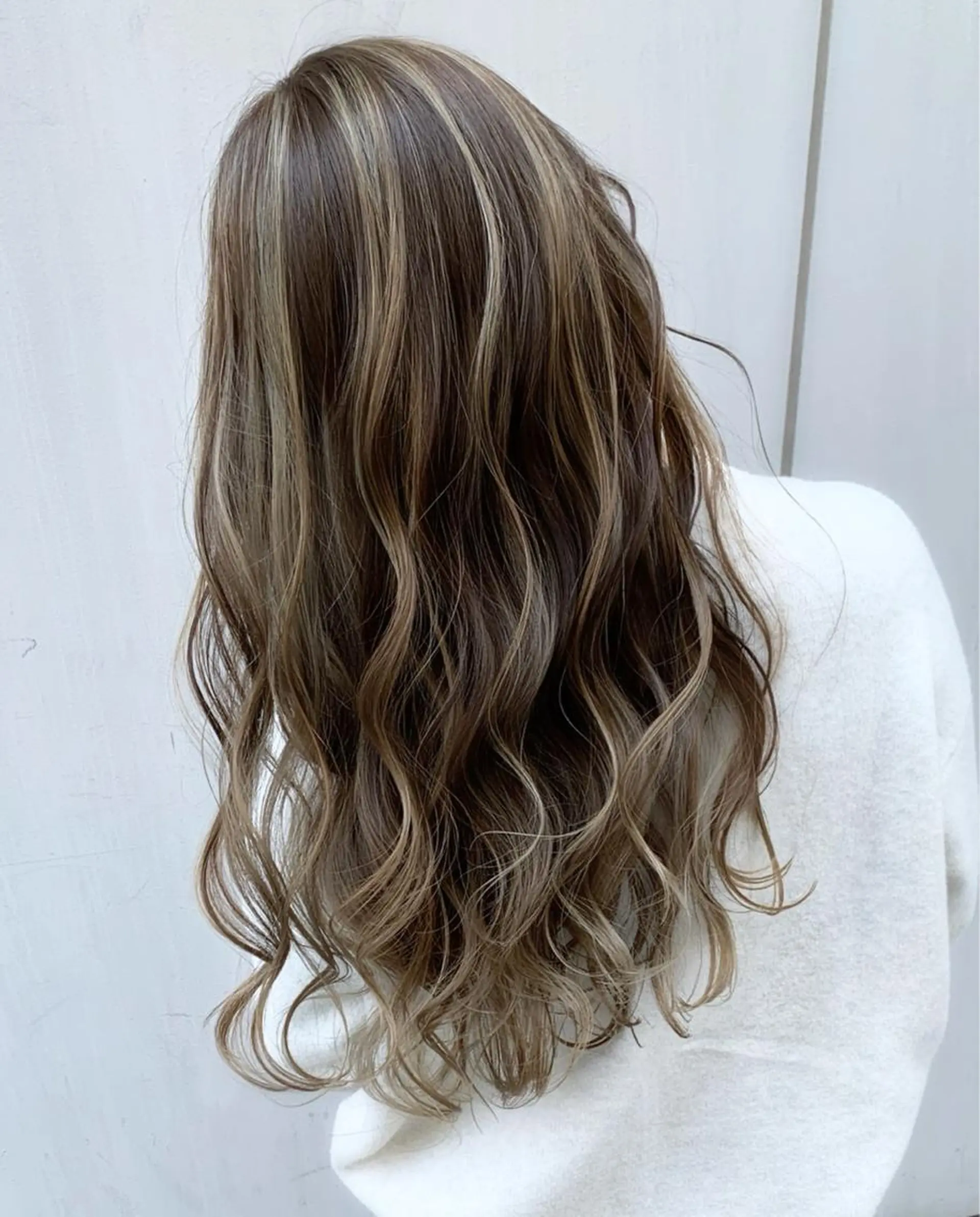 ロング カラー バレイヤージュ レイヤーカット 🤍デザインカラー 特化🤍HIROのヘアスタイル