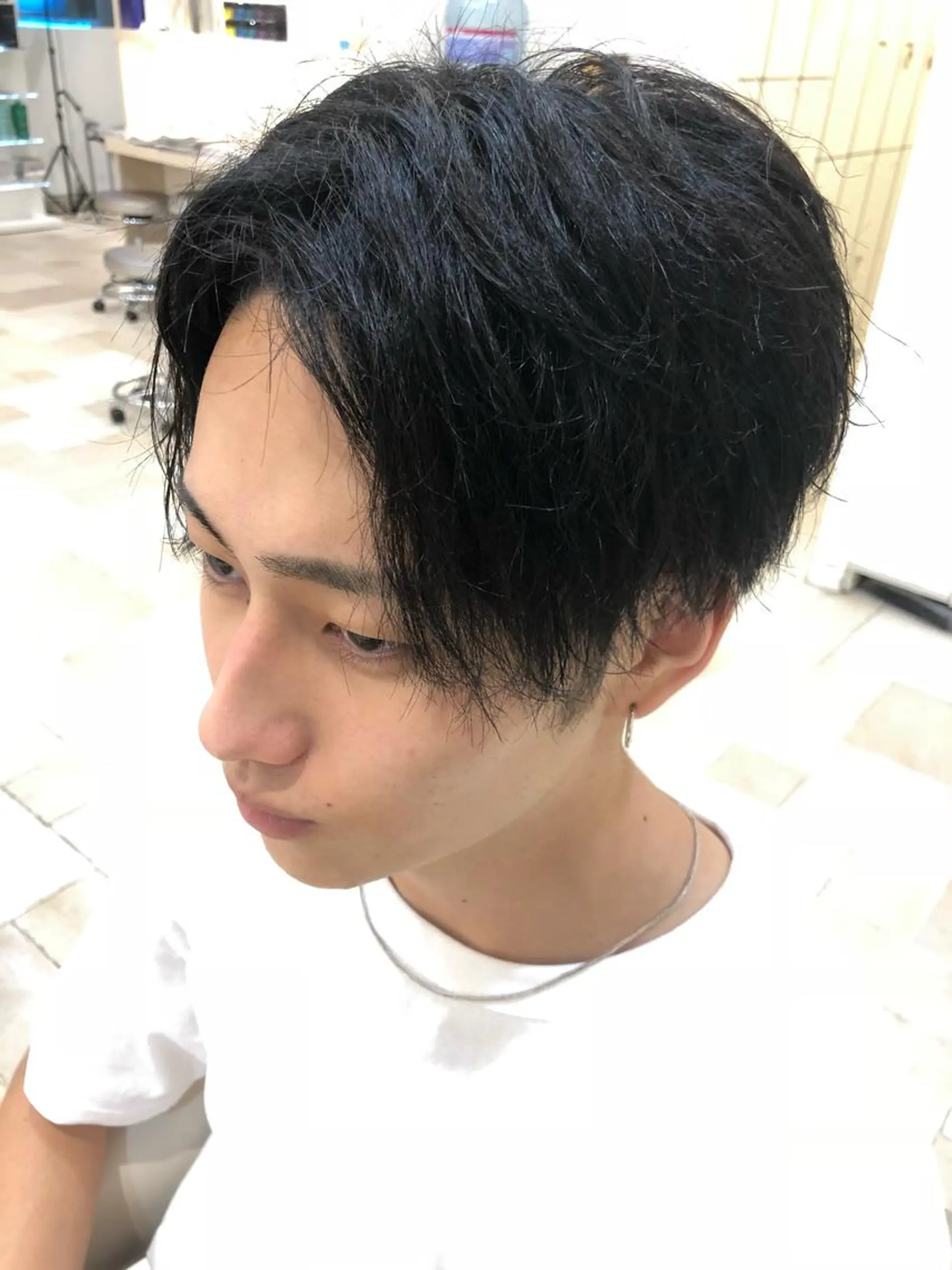 ショート ヘアアレンジ メンズ 似合わせカット カット 縮毛矯正 トリートメント メンズパーマ特化/ メッシュ/薫/店長のヘアスタイル