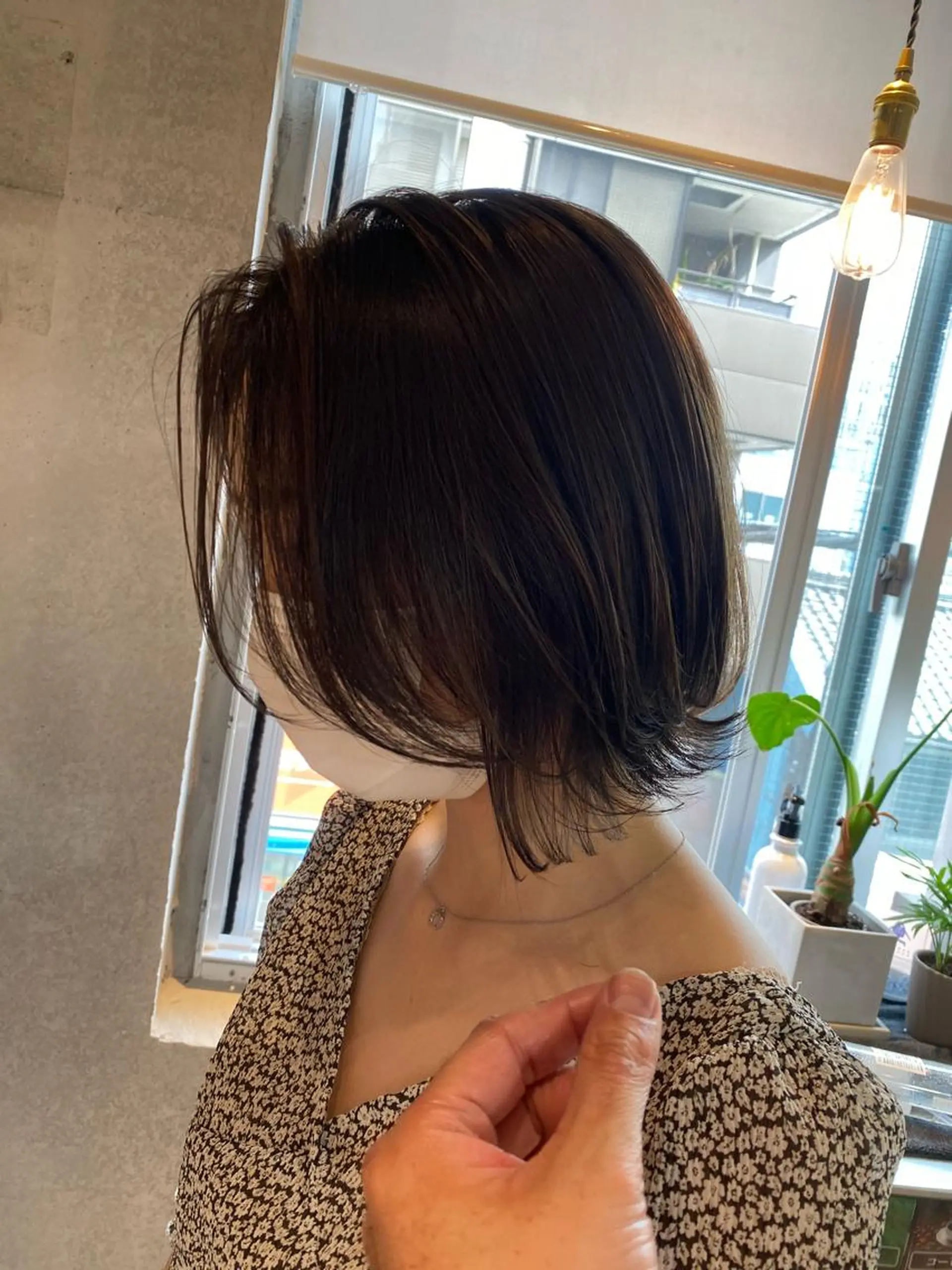 ショート レイヤーカット 似合わせカット ショートヘア カット ヘアカラー トリートメント 西山 恵太郎のヘアスタイル