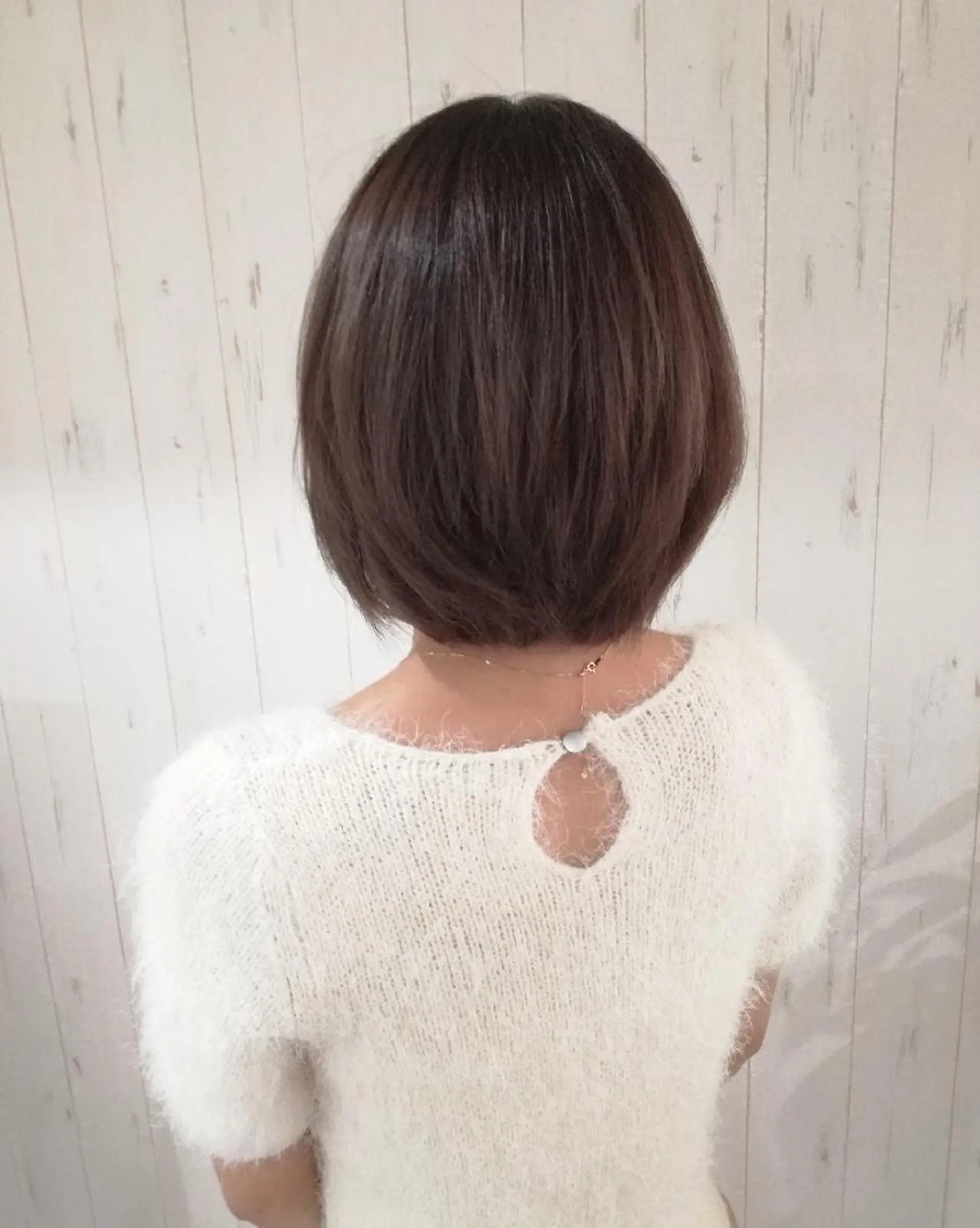 ショート カラー ボブ 西川 敏夫のヘアスタイル